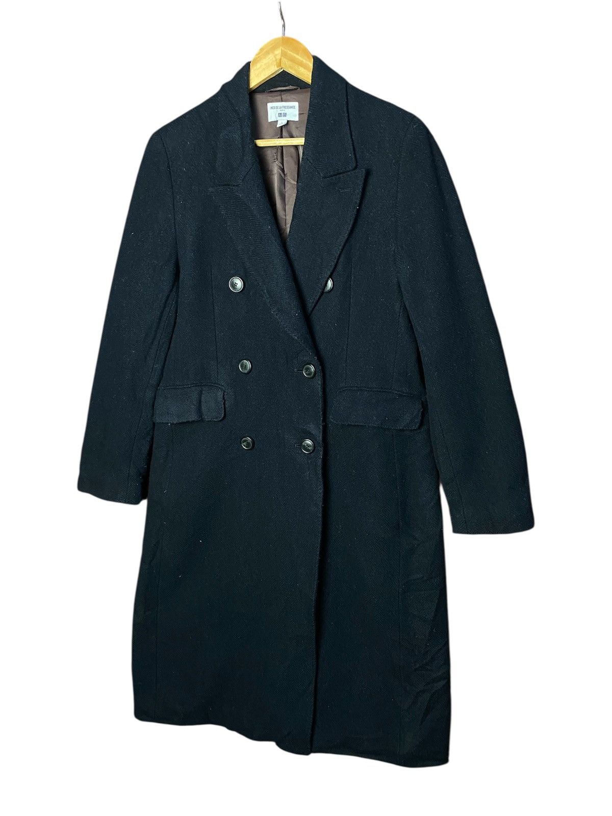 Uniqlo Ines De La Fressange Wool Long Jacket Size US L / EU 52-54 / 3 - 2 Thumbnail