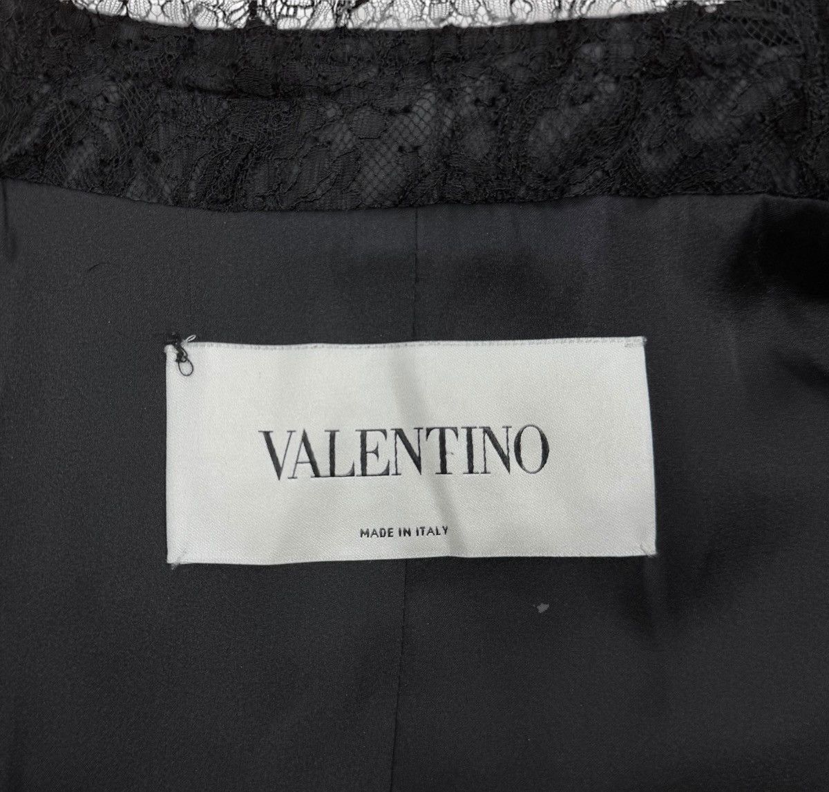 Valentino Valentino Bow Decor Zip Jacket Mesh Trim First Line size 6 Size M / US 6-8 / IT 42-44 - 17 Thumbnail