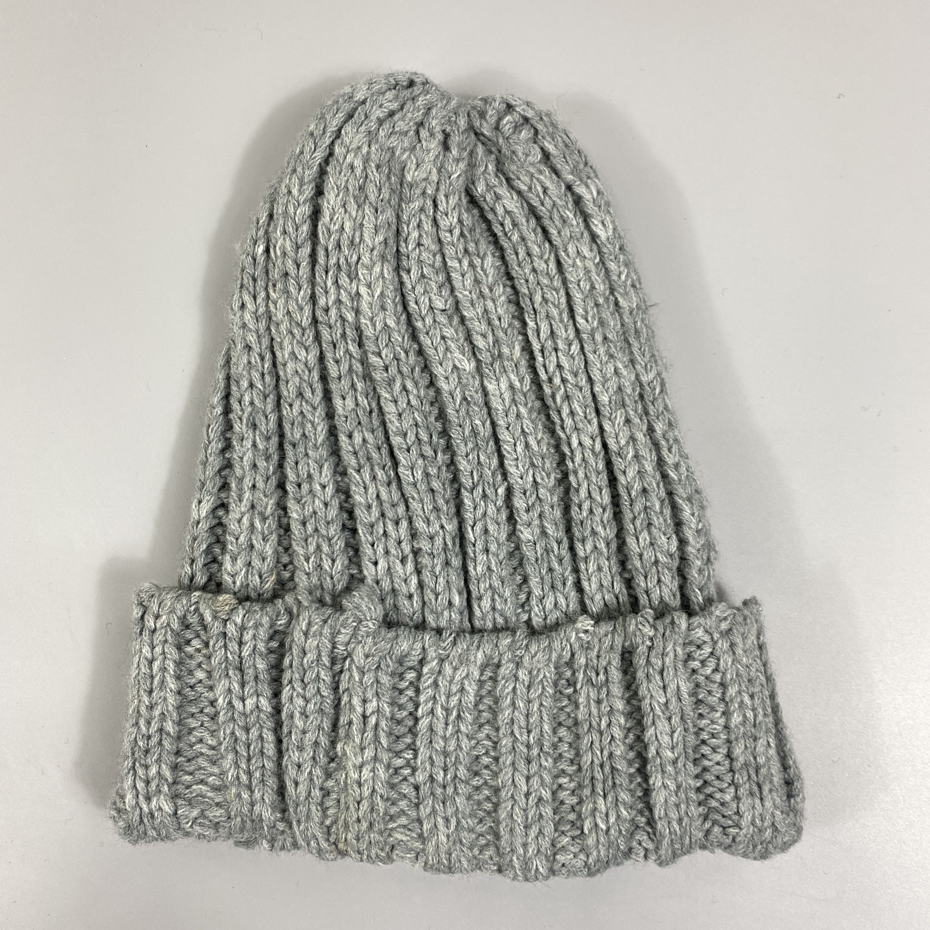 Japanese Brand Harris Tweed Knitted Beanie Hats -1038 Size ONE SIZE - 7 Thumbnail