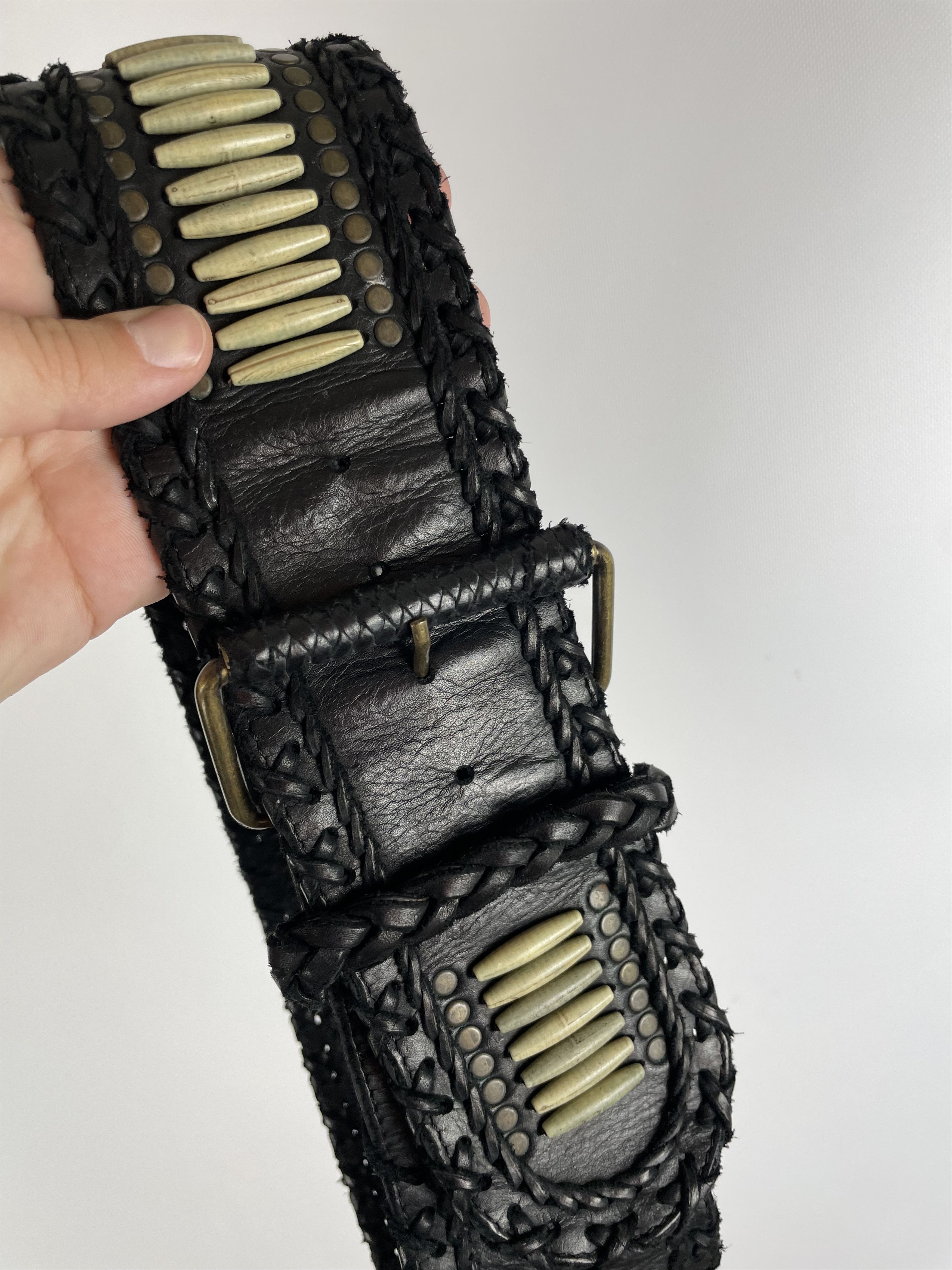 Allsaints Allsaints leather belt Y2k Size ONE SIZE - 6 Thumbnail