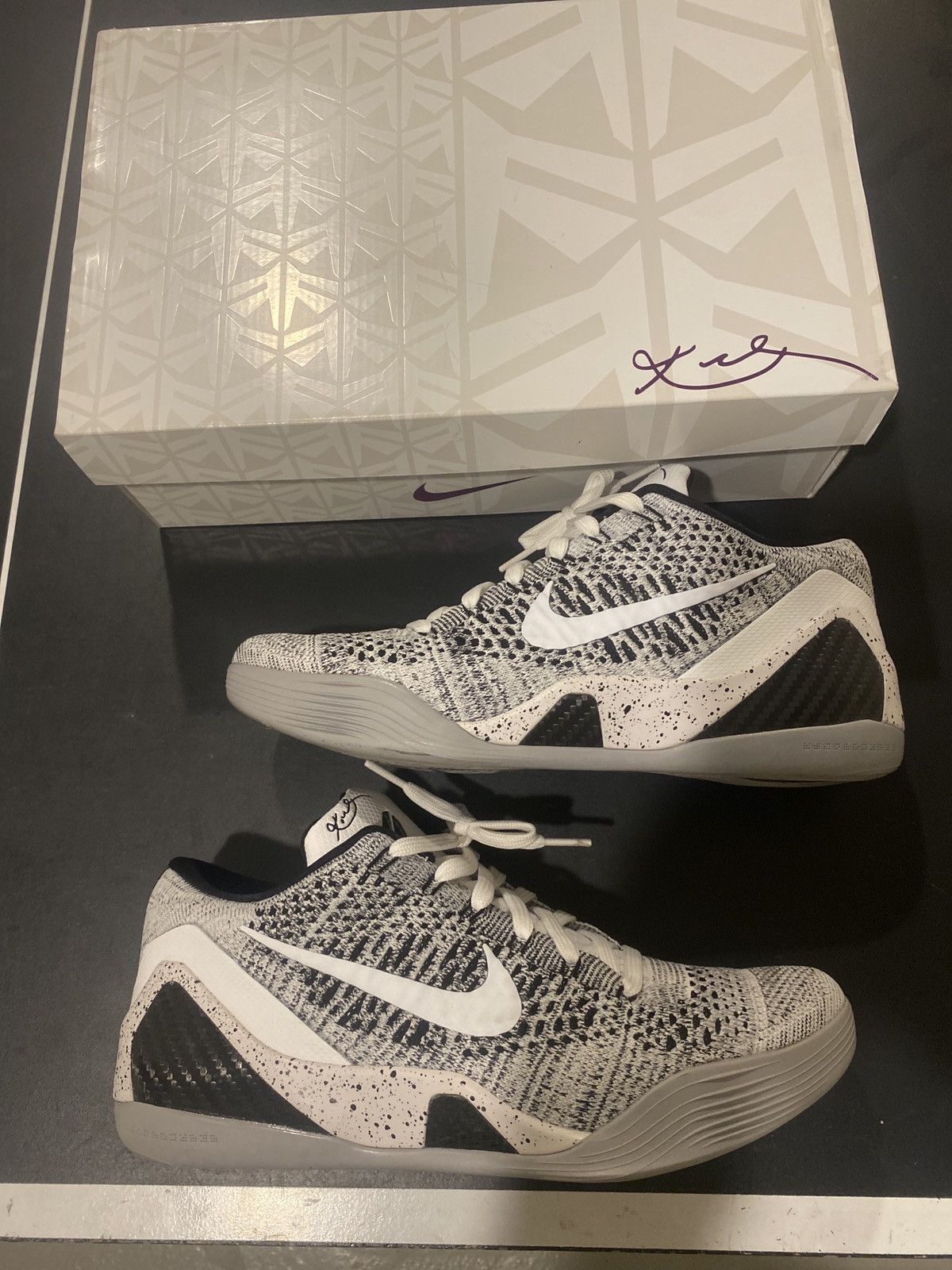 Nike Kobe 9 Wolf Grey Black Size US 9 / EU 42 - 2 Thumbnail