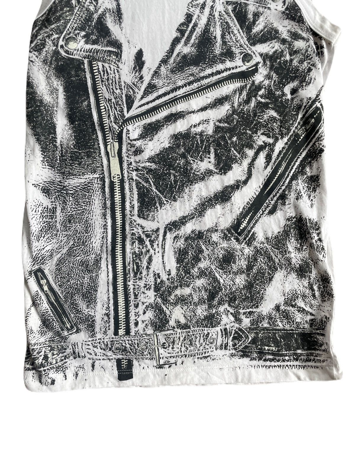 If Six Was Nine 2000s Japanese archive Vkei Slim-Fit Jacket Graphic Tank Y2K Size US XS / EU 42 / 0 - 6 Thumbnail