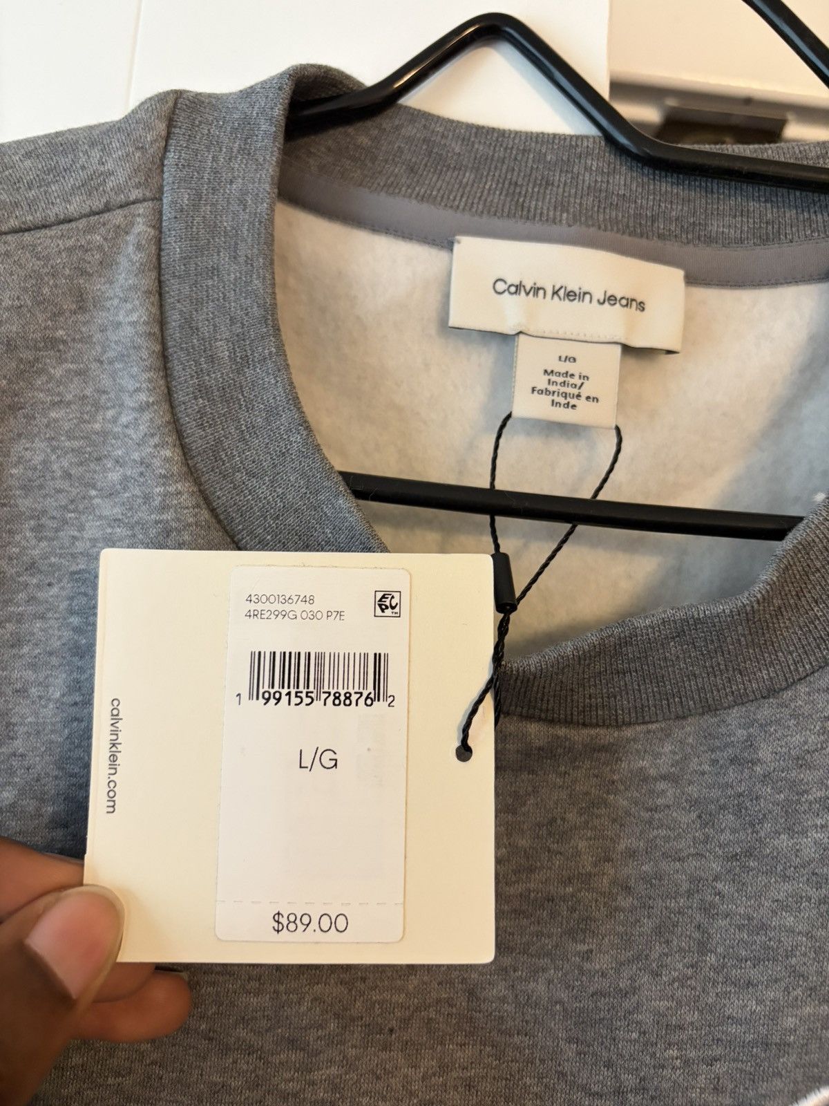 Calvin Klein Calvin Klein Sweater Size US L / EU 52-54 / 3 - 2 Thumbnail