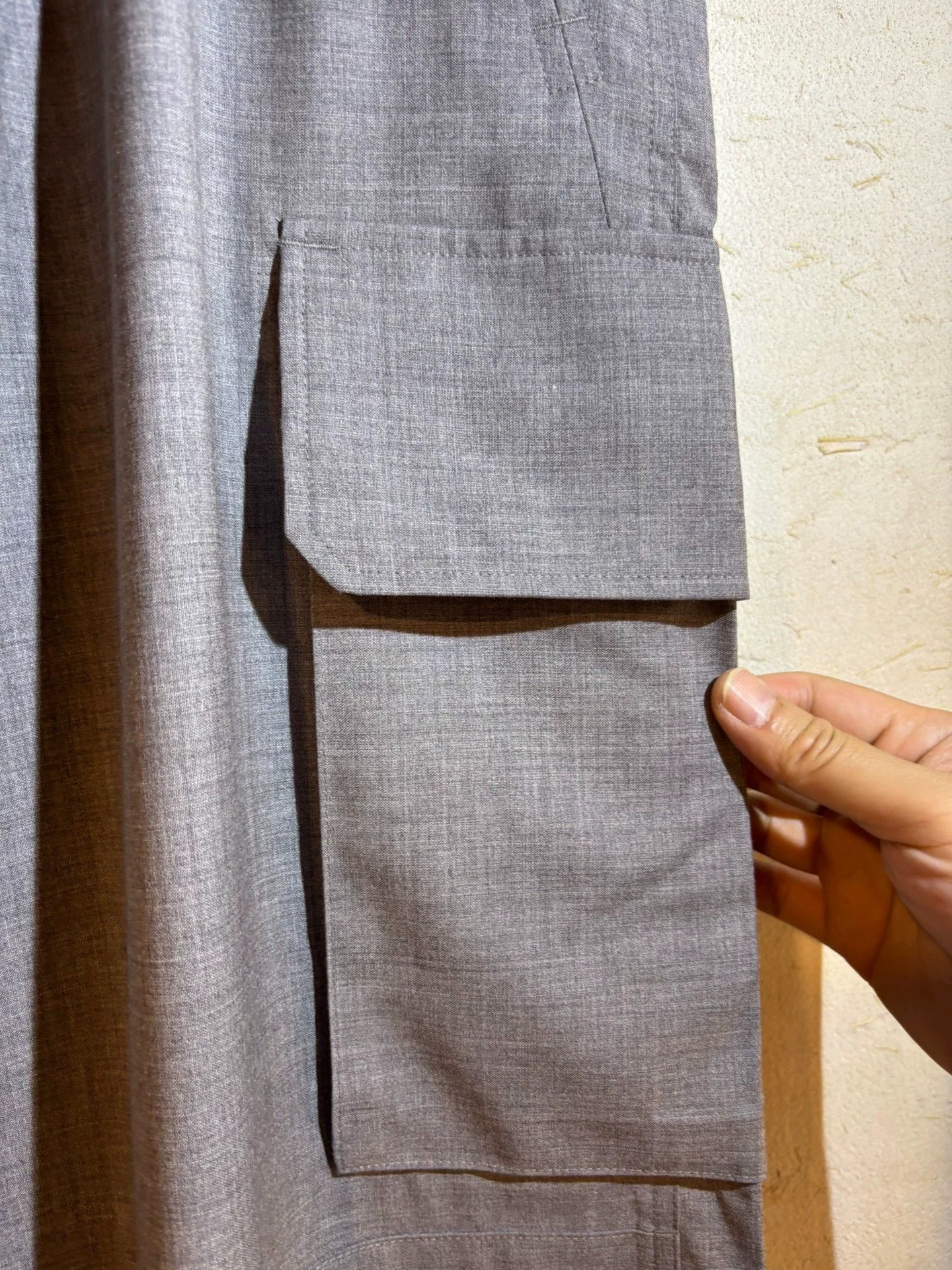 DIGAWEL digawel x J.Press M-43 Wide Leg Reda Flexo Wool Trousers Size US 34 / EU 50 - 4 Thumbnail