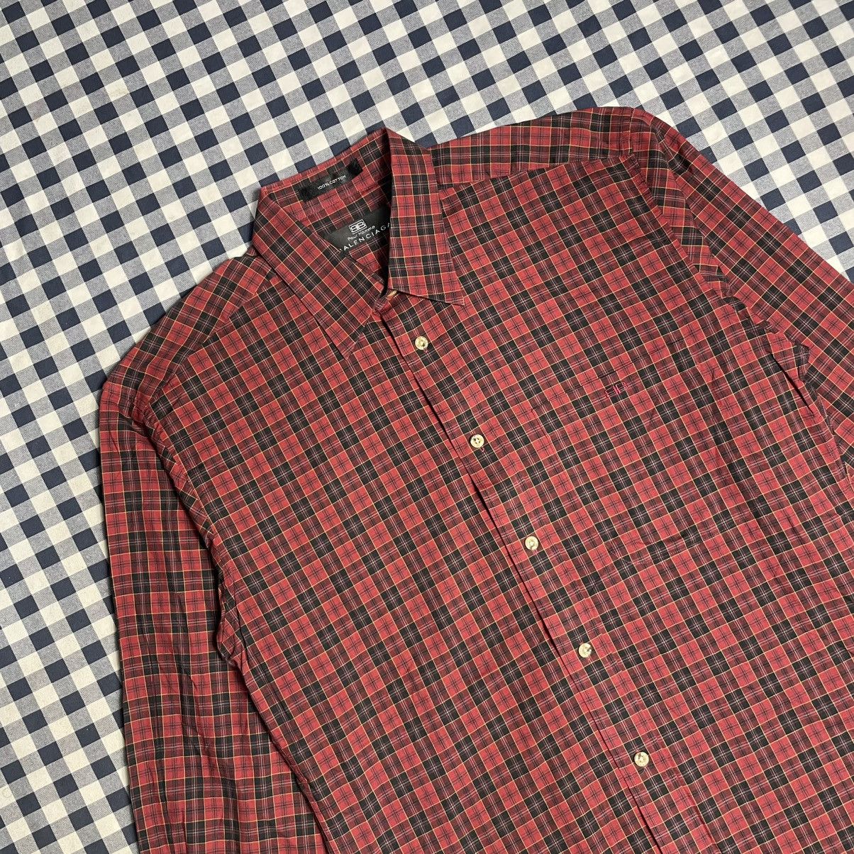 Balenciaga × Vintage Balenciaga Pour Homme Vintage Shirt Size US L / EU 52-54 / 3 - 2 Thumbnail