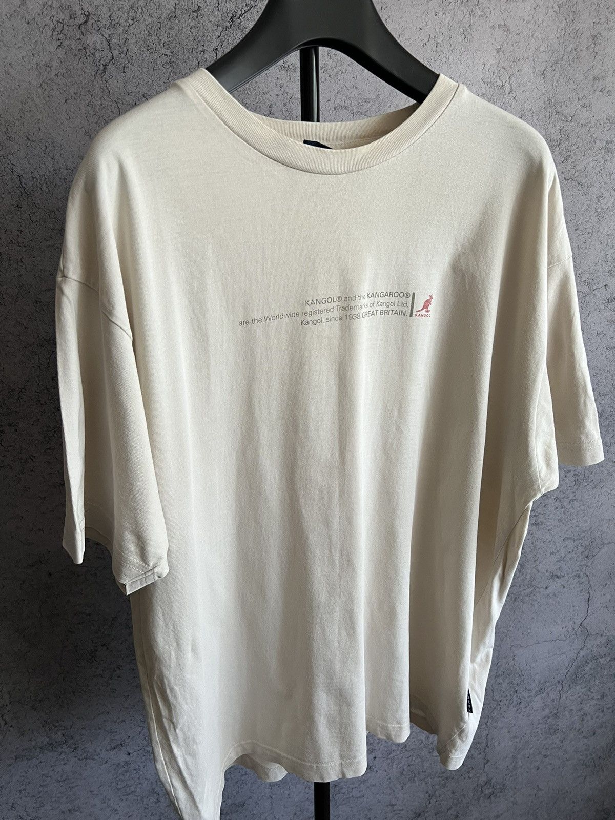 Kangol Crazy Y2K 2000s Kangol T-Shirt Vintage Tee Size US L / EU 52-54 / 3 - 10 Thumbnail