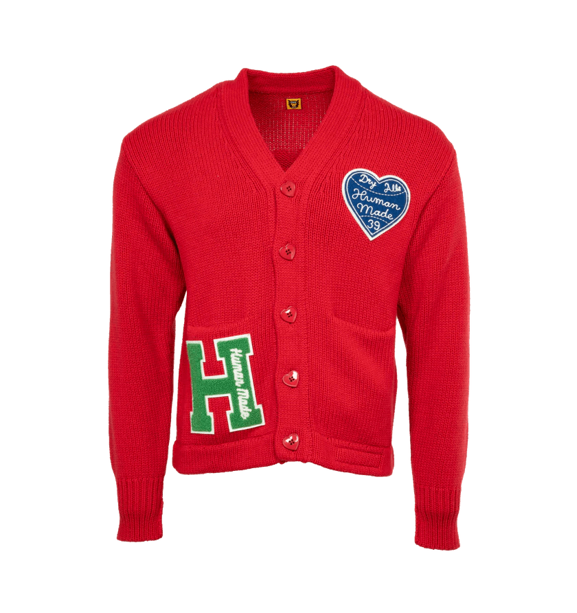 Human Made o1h1sh10624 Sweater in Red Size US XL / EU 56 / 4 - 1 Thumbnail