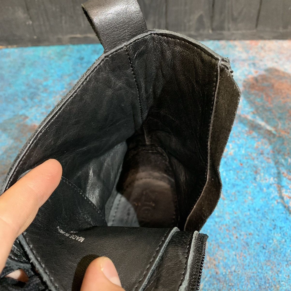 Other ZIGN Leather Men’s Boots Size 45 EU Rick Owens Style Size US 11 / EU 44 - 16 Thumbnail