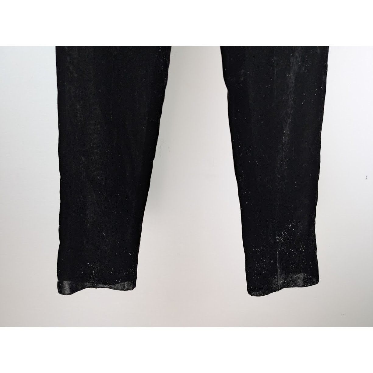 Saint Laurent Paris o1rshd1 Shimmering Velvet Pants in Black Size US 32 / EU 48 - 12 Thumbnail