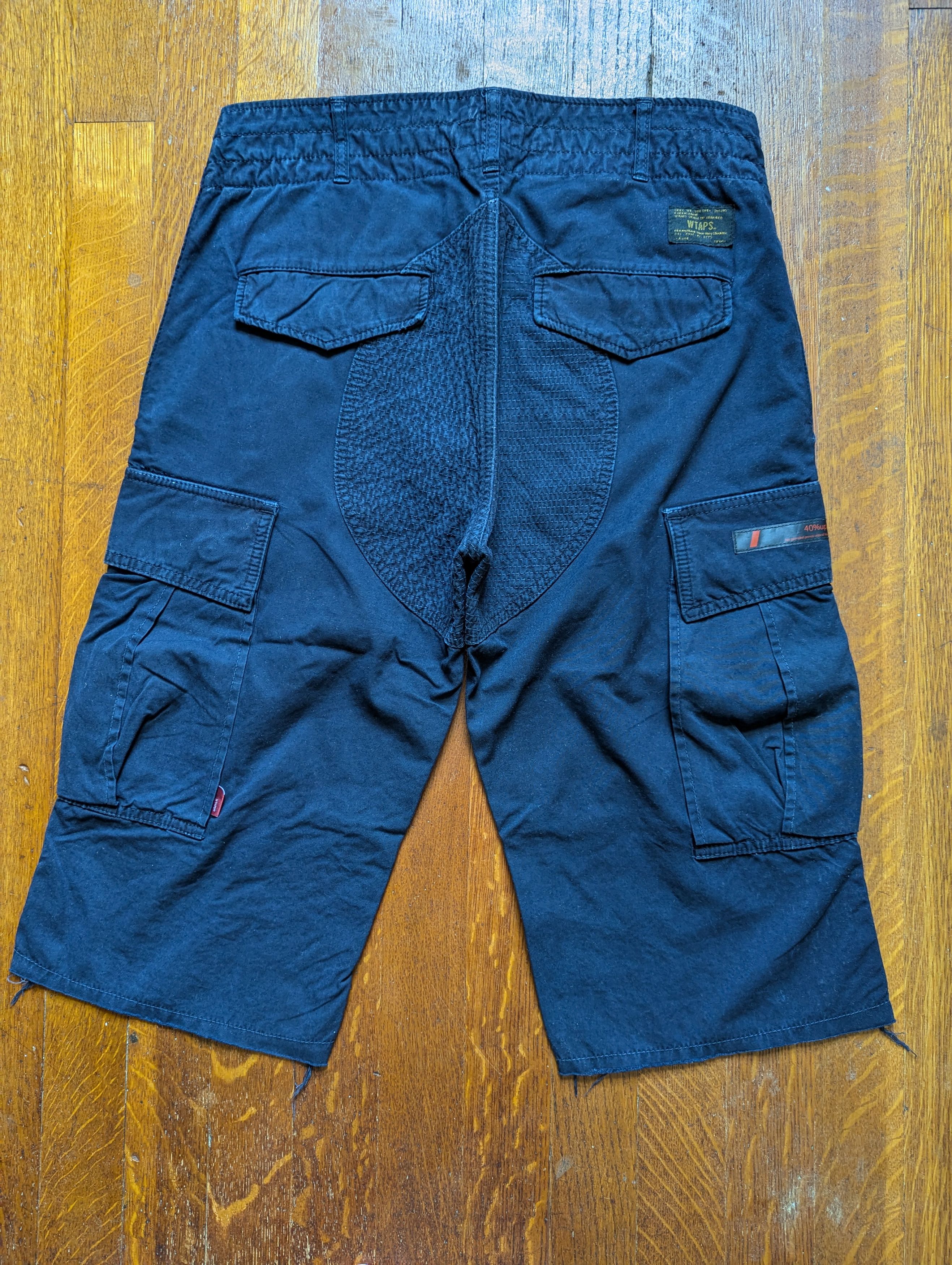 Wtaps Wtaps Jungle Chopped Cargo Shorts Size US 33 - 4 Thumbnail