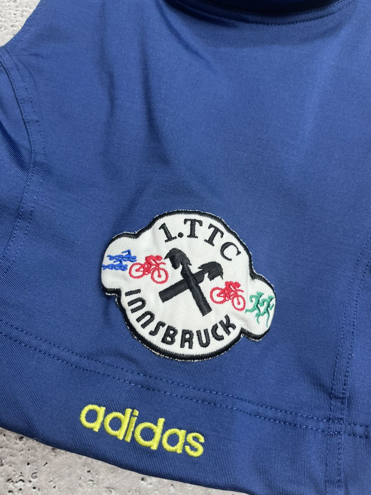 Adidas Vintage Adidas 1.TTC Innsbruck Sports Bra Top XS Women Size XS / US 0-2 / IT 36-38 - 10 Thumbnail