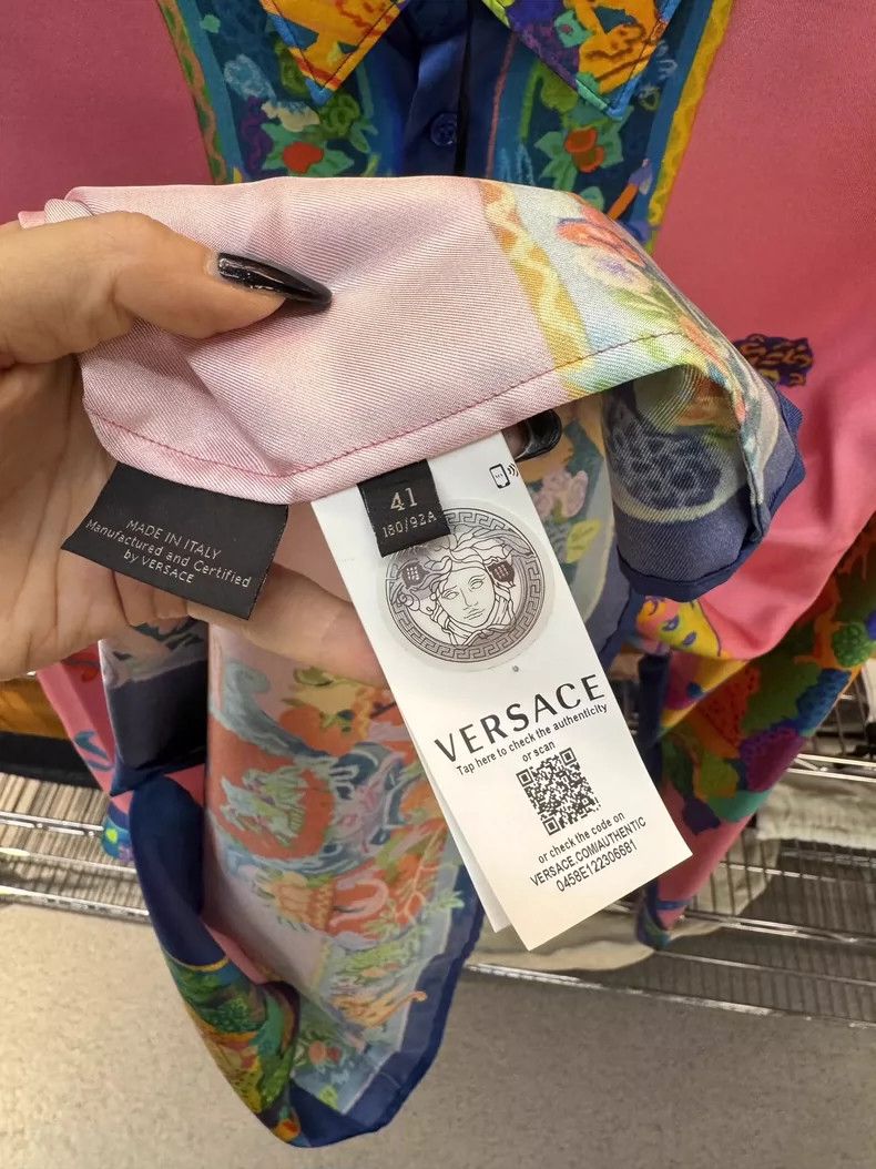 Versace Versace Baroque long-sleeved shirt coat Size M / US 6-8 / IT 42-44 - 6 Thumbnail
