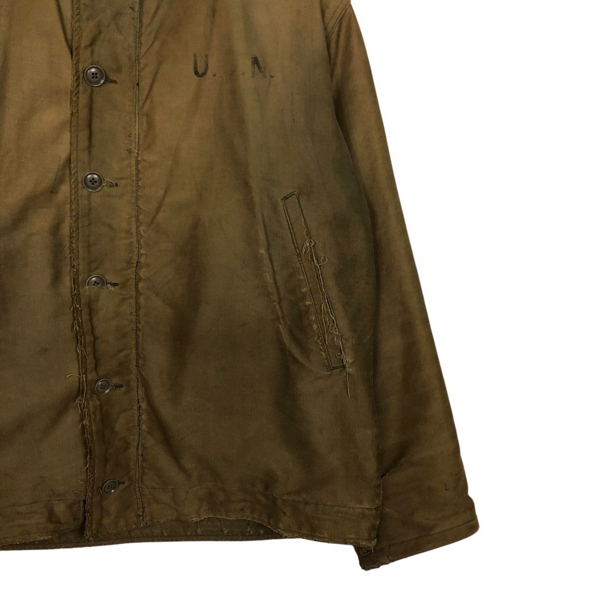 Vintage 🔥TRUE VINTAGE 40’s DECK JACKET NAVY DEPARTMENT USN JACKET Size US M / EU 48-50 / 2 - 7 Thumbnail