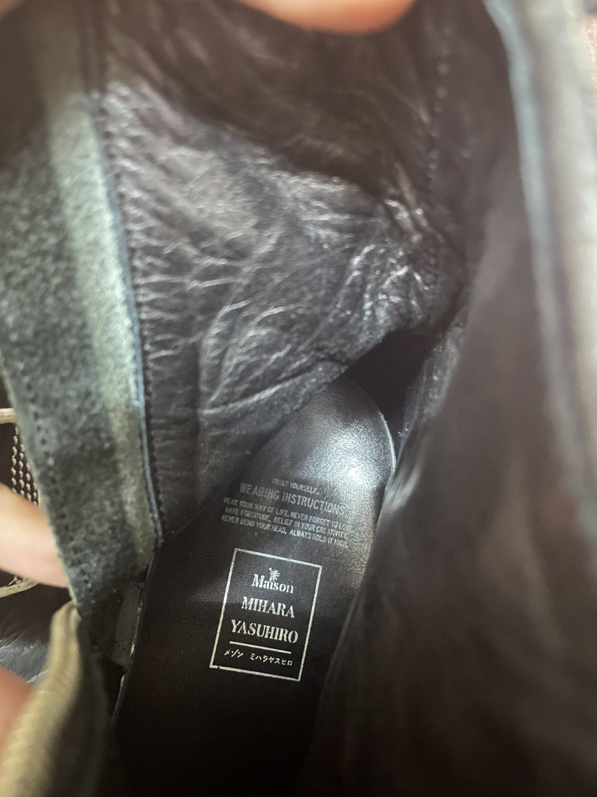 Designer Mihara Yasuhiro Boots Size US 7 / EU 40 - 6 Thumbnail