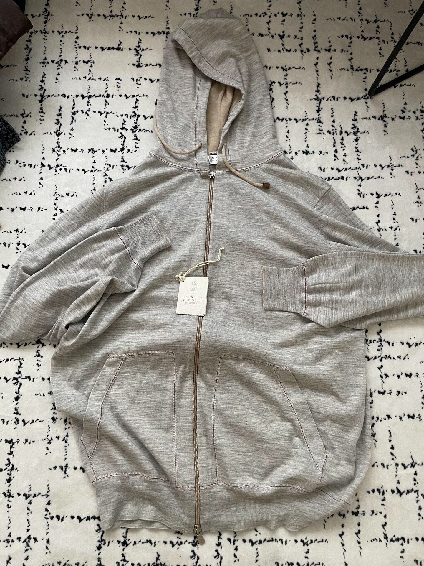 Brunello Cucinelli Brunello Cucinelli Classic Cashmere Hoodie Size US L / EU 52-54 / 3 - 1 Thumbnail