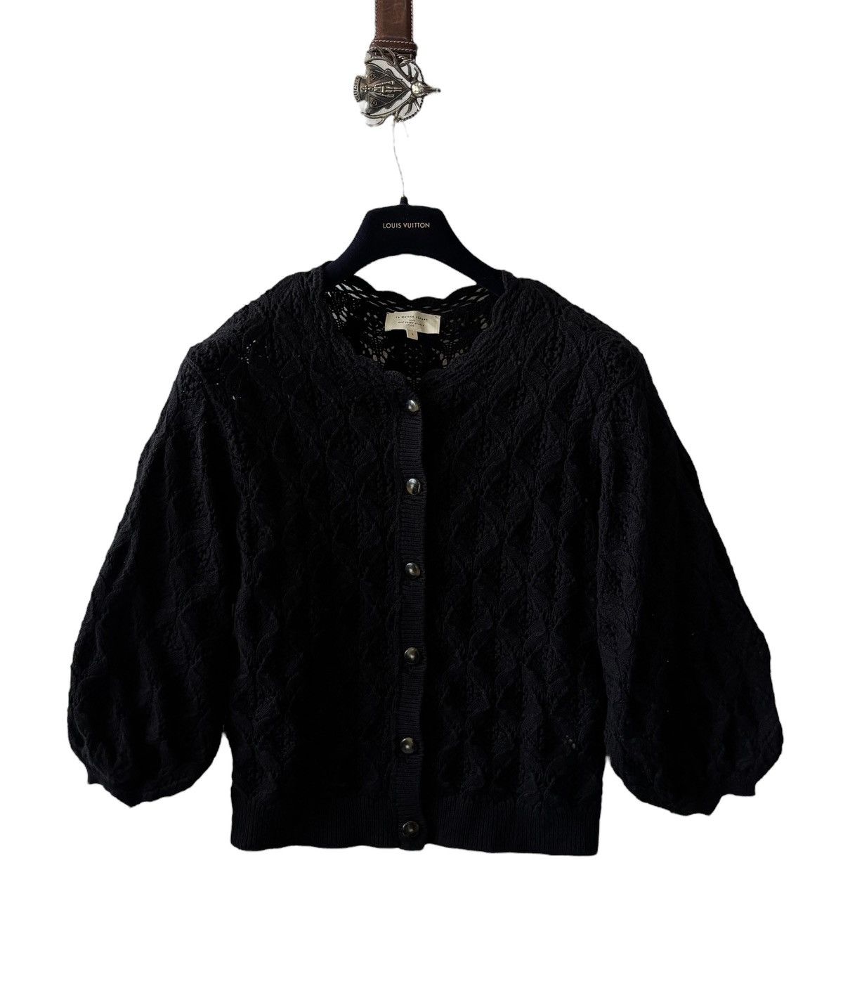 Sezane Sezane Chunky Knit alpaca cardigan Size S / US 4 / IT 40 - 1 Thumbnail