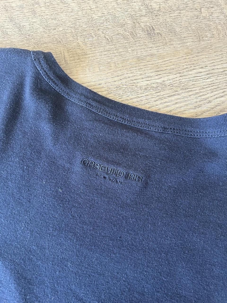 Orseund Iris Orseund Iris circle bust crop tee in Navy Size XS / US 0-2 / IT 36-38 - 4 Thumbnail