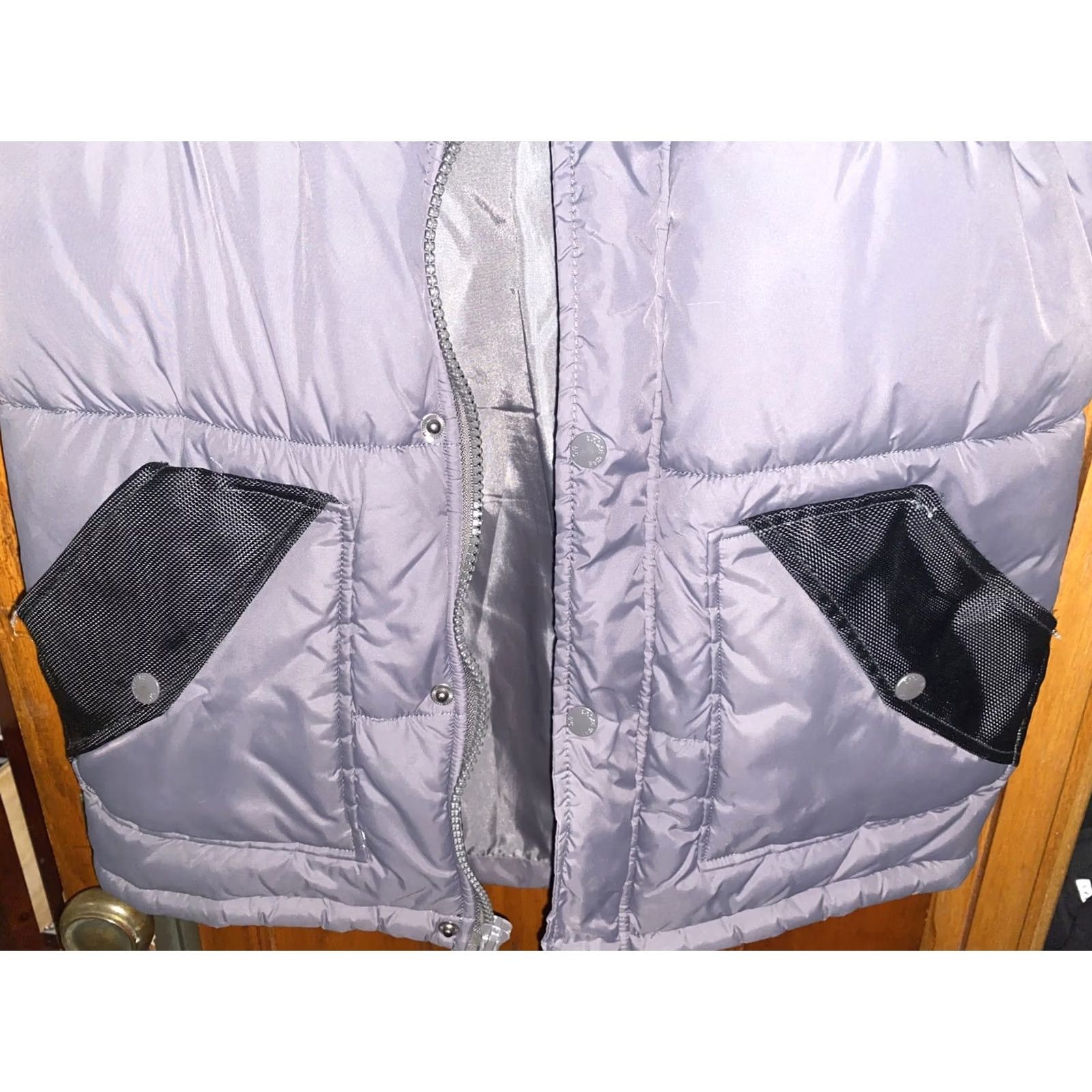 Vintage VINTAGE Gray Medium Grays Smoke rise vest Puffer Jacket Nylon Men M Classic Look Vest Mens Size US M / EU 48-50 / 2 - 4 Thumbnail