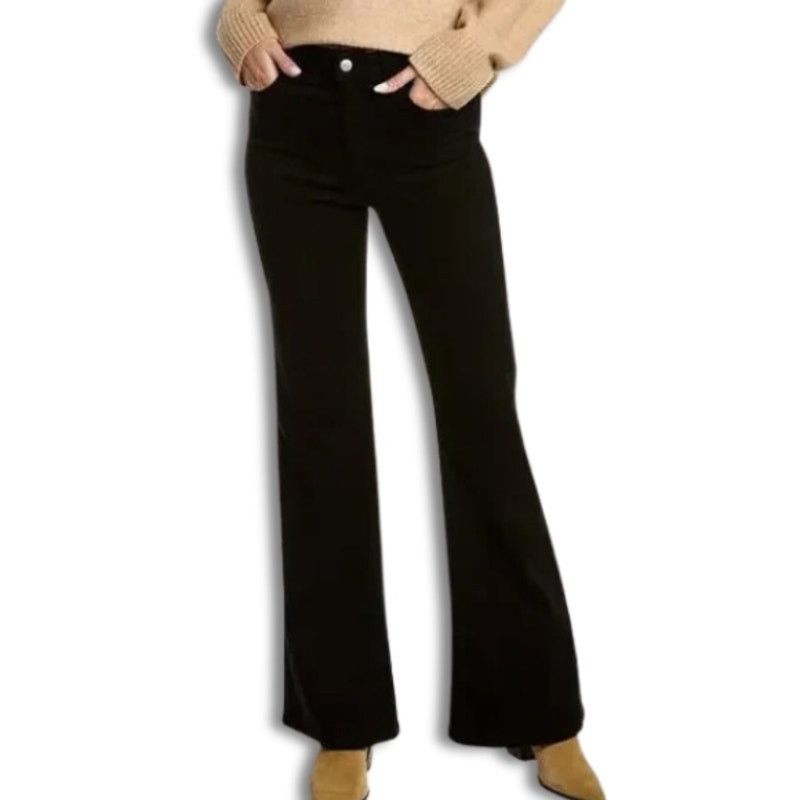 Joe's Joes Jeans High Rise Flare Jeans Denim Black Women's 29 NWT Size 29" - 1 Thumbnail