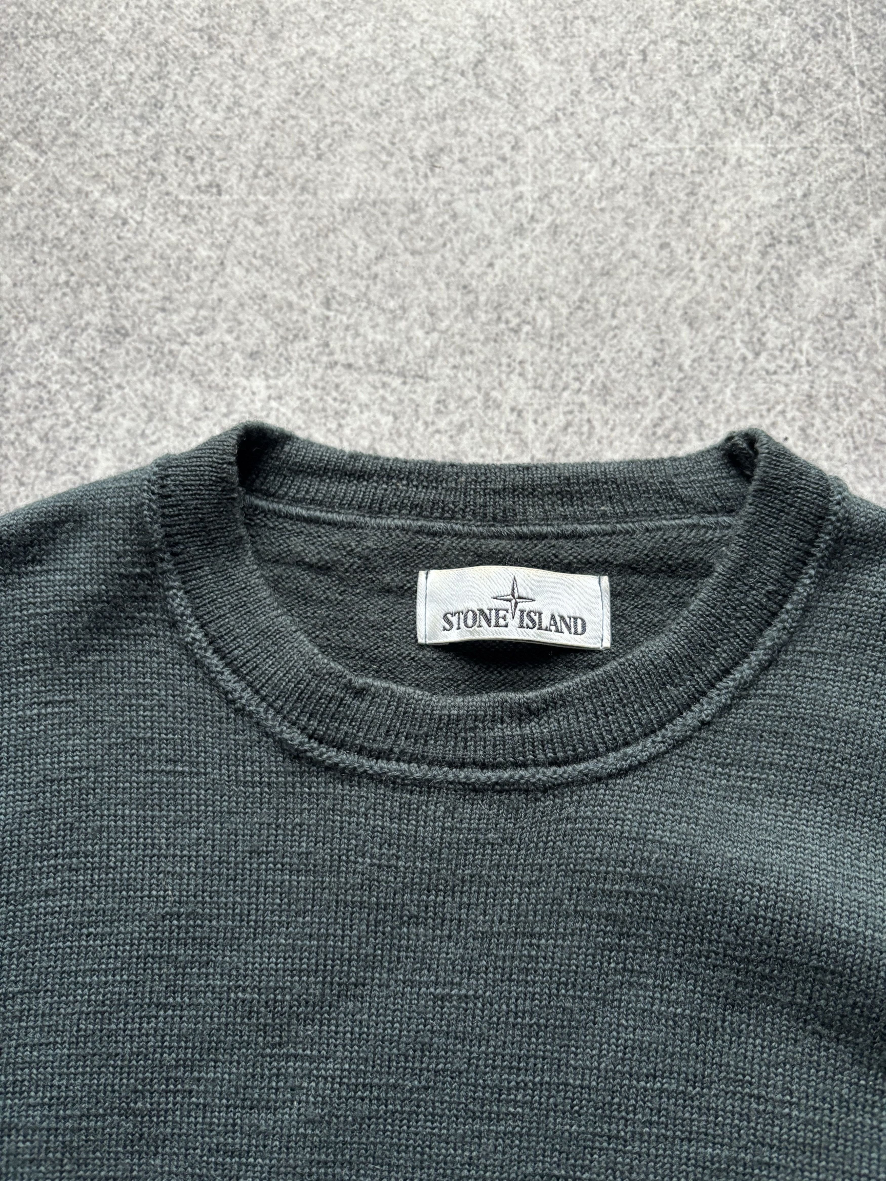 Stone Island Vintage Stone Island Pullover Wool Sweater Mens Authentic Size US M / EU 48-50 / 2 - 6 Thumbnail