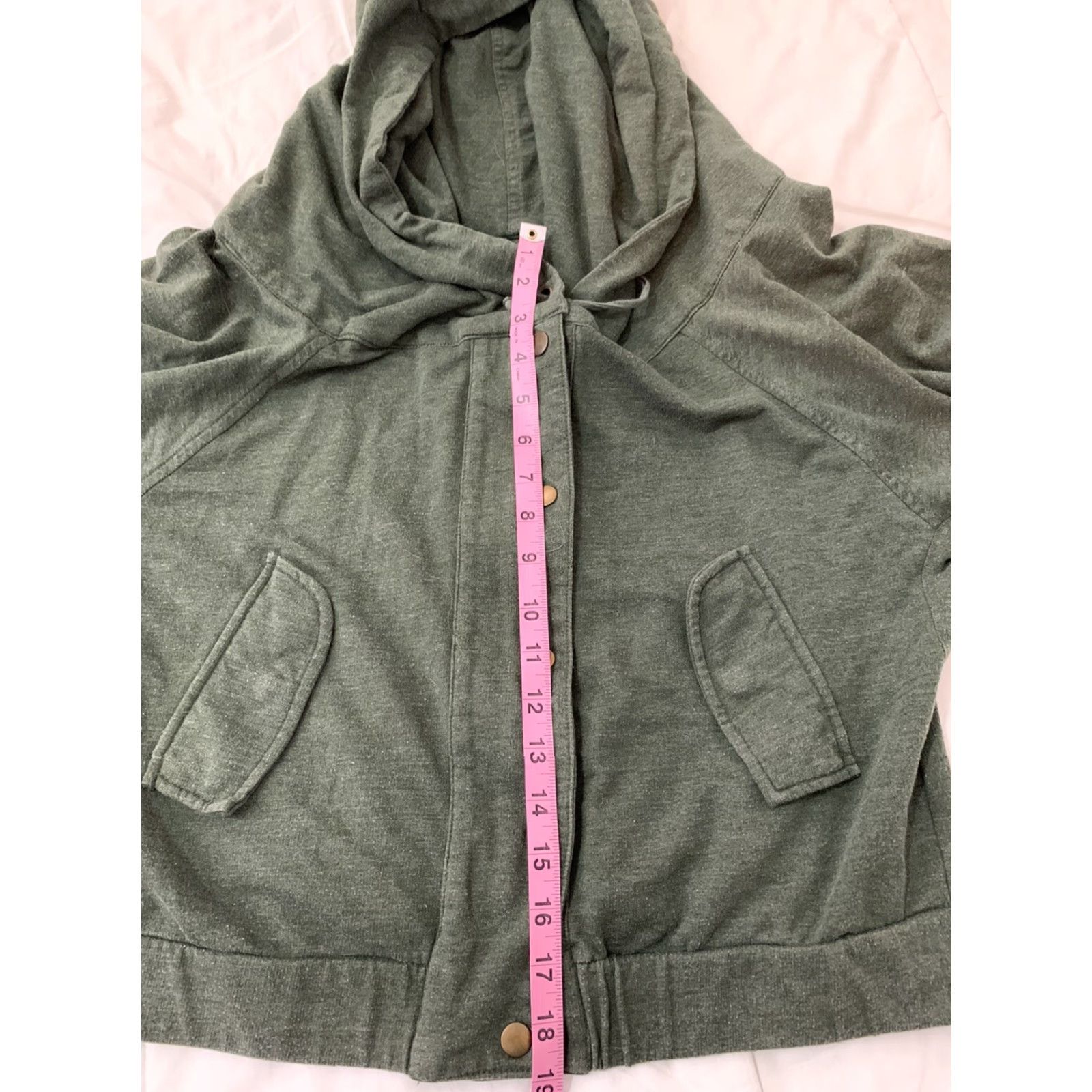 Vintage KUT from the Kloth Hoodie Women's Large Green Shirt Hoodie Size L / US 10 / IT 46 - 5 Thumbnail
