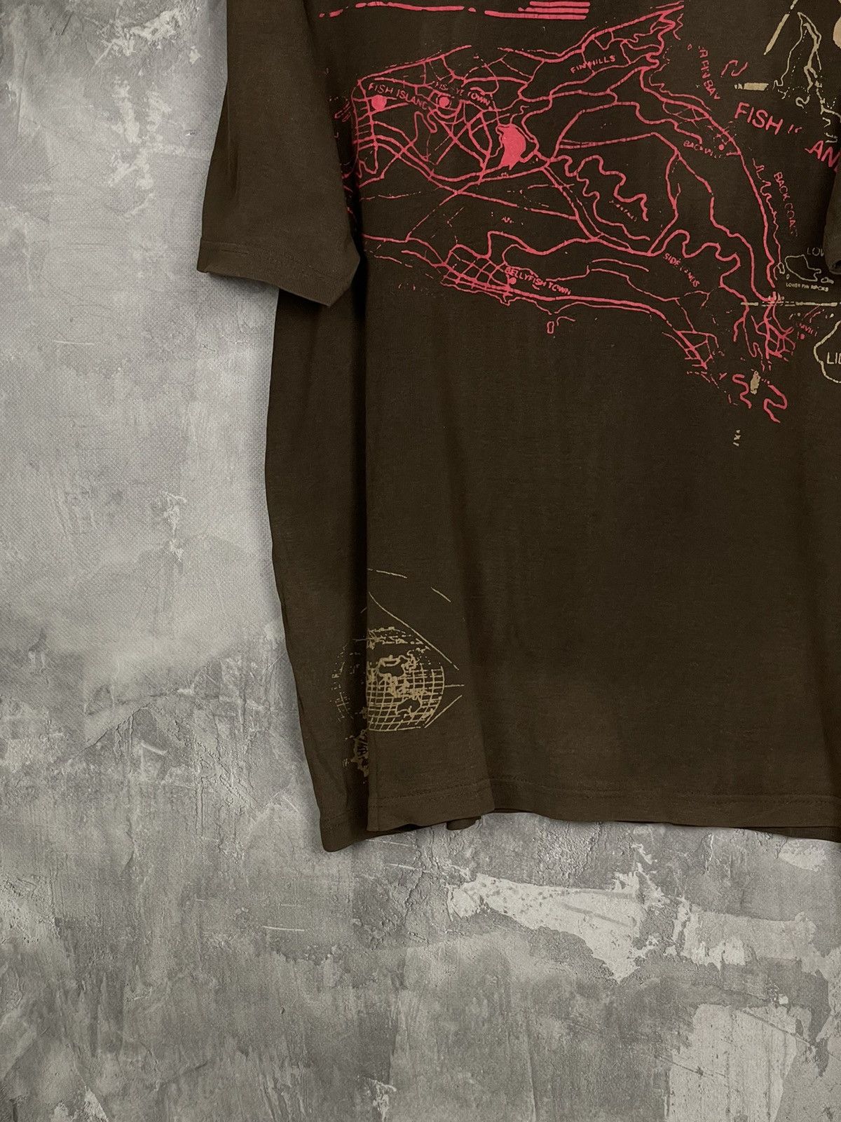 Diesel × Vintage Diesel Industry Vintage Japanese Style Brown Rare T shirt Size US XL / EU 56 / 4 - 5 Thumbnail