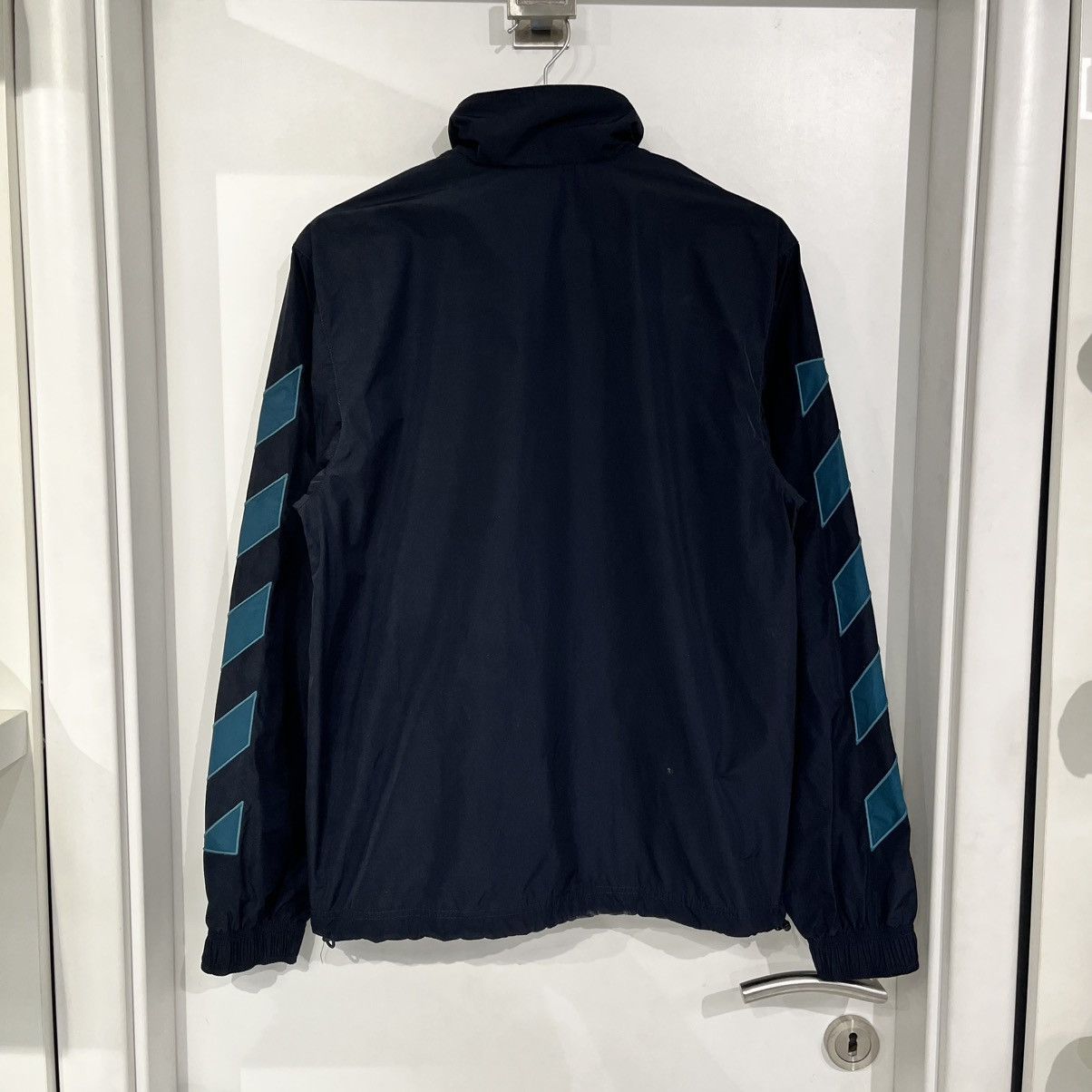 Off-White Off-White Diagonal Jacket Navy Size US XS / EU 42 / 0 - 2 Thumbnail