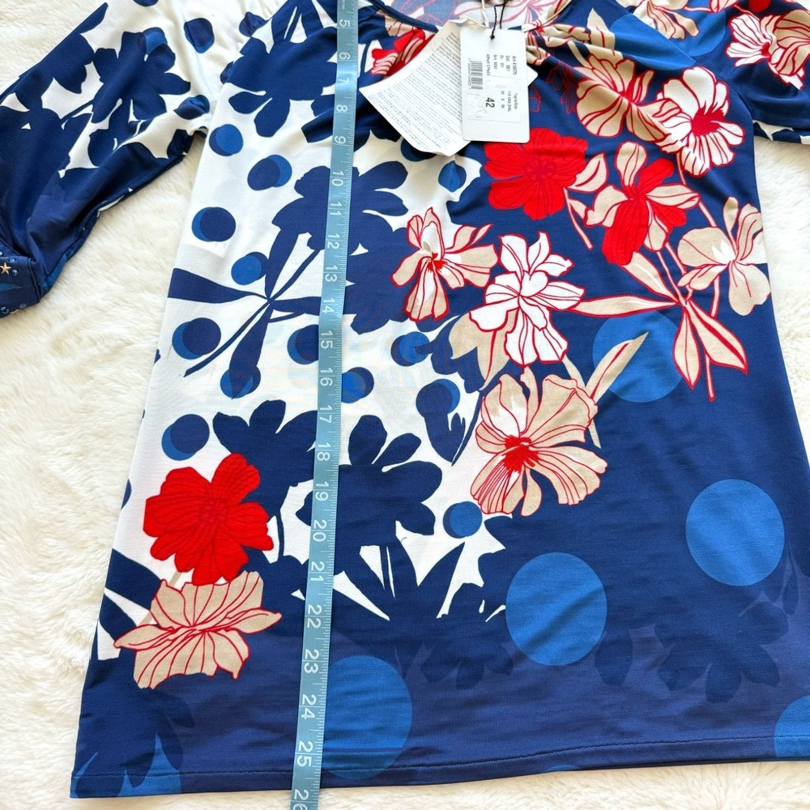 Other NWT!!! Stizzoli women blouse size 42IT or 6 US Authentic Size M / US 6-8 / IT 42-44 - 10 Thumbnail