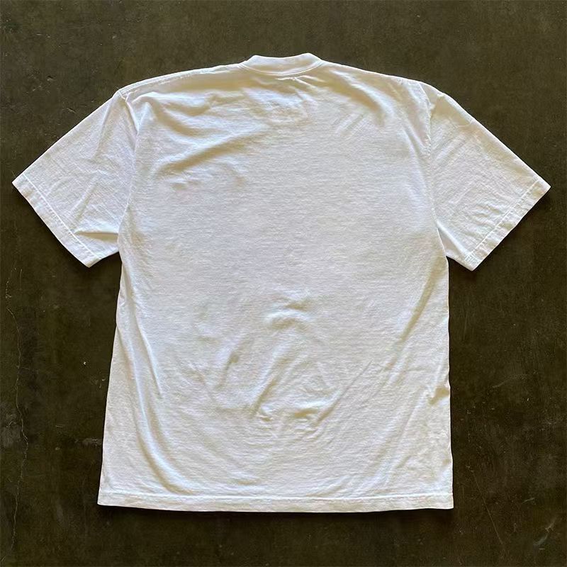 Japanese Brand White washed vintage floral print t-shirt Size US M / EU 48-50 / 2 - 2 Thumbnail