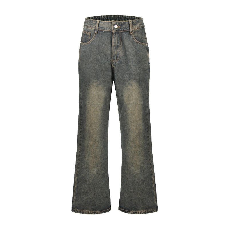 Vintage Men's hippie washed distressed flared jeans Size US 32 / EU 48 - 1 Thumbnail