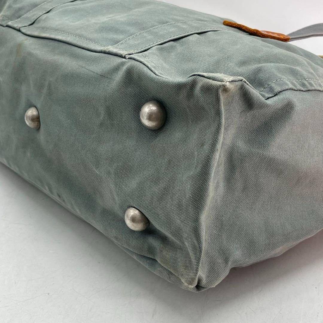 Ichizawa Shinzaburo Hanpu Shinzaburo Ichizawa Canvas Tote Bag Blue Gray Size ONE SIZE - 8 Thumbnail