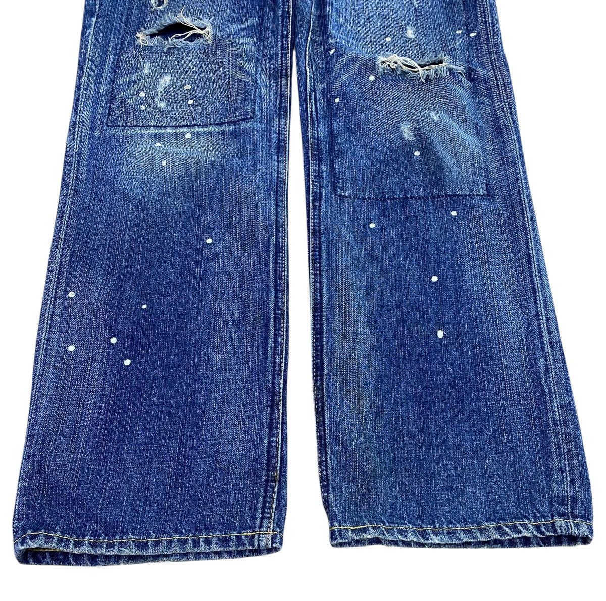 Japanese Brand Japanese Brand Distressed Paint Splanter Jeans Size US 33 - 5 Thumbnail