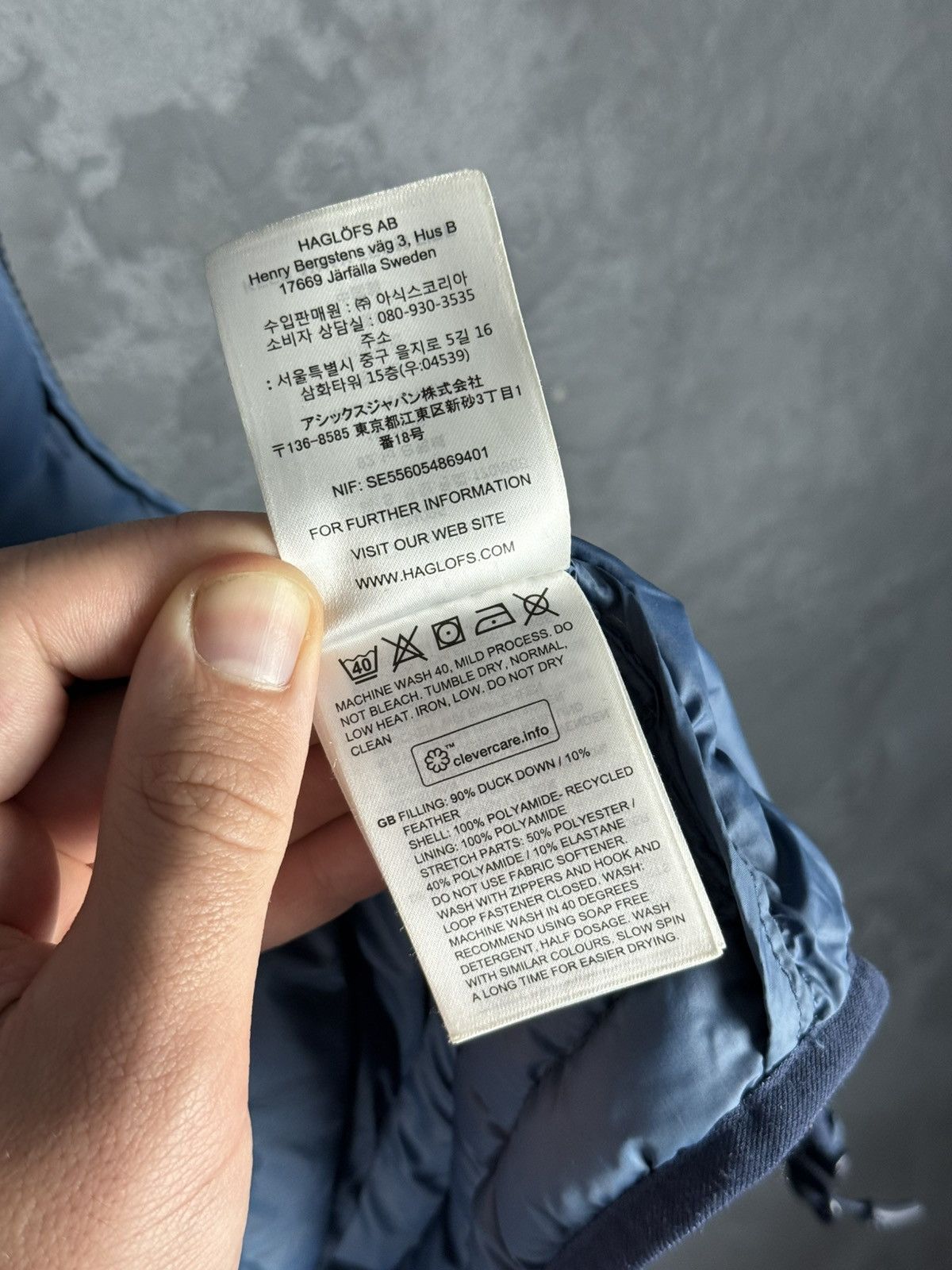 Haglofs Haglofs Essens Down Hood Outodoor Men Jacket Size S Size US S / EU 44-46 / 1 - 16 Thumbnail