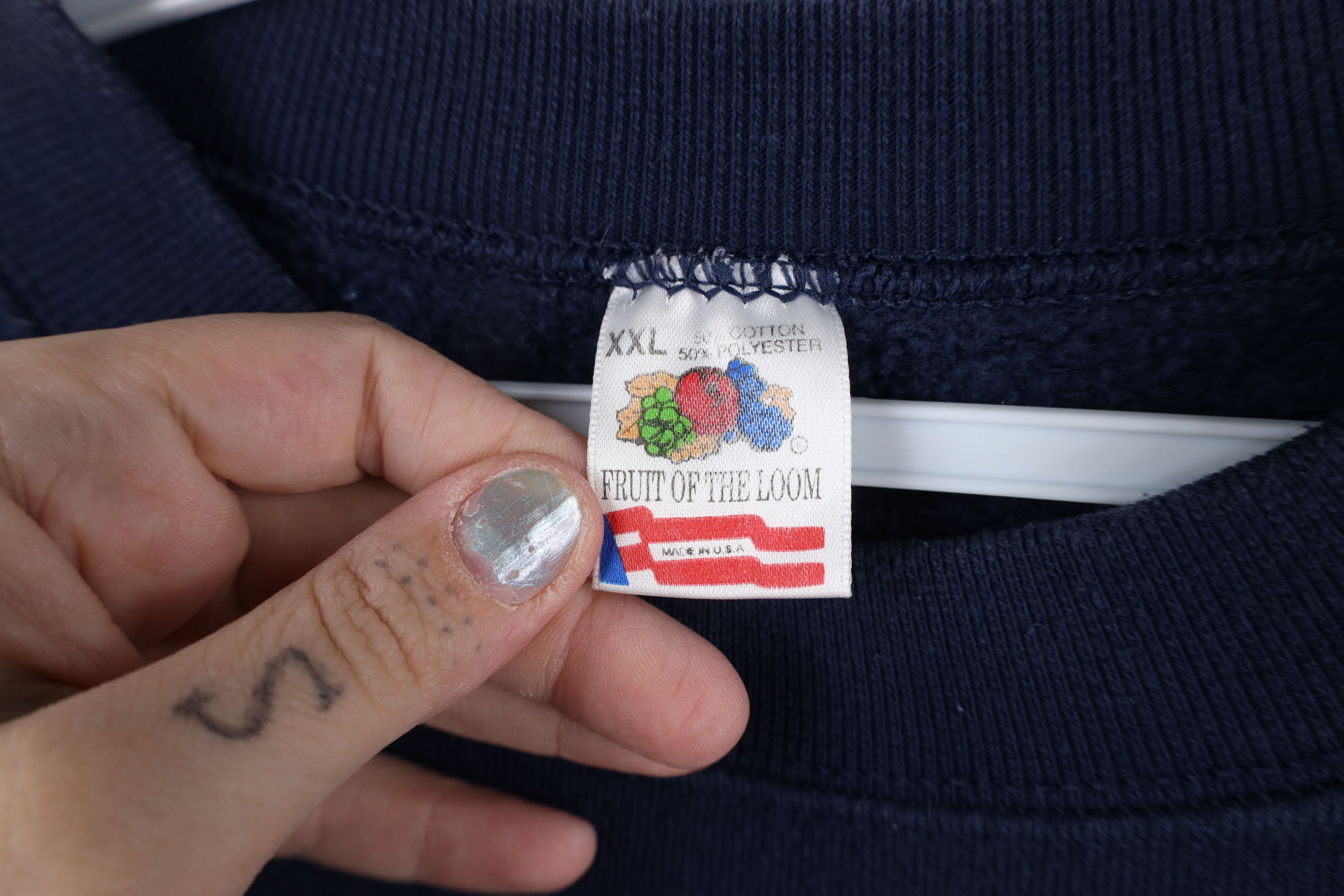Vintage Vintage 90s Streetwear Out Ohio Apple Orchard Sweatshirt USA Size XXL / US 16-18 / IT 52-54 - 8 Thumbnail