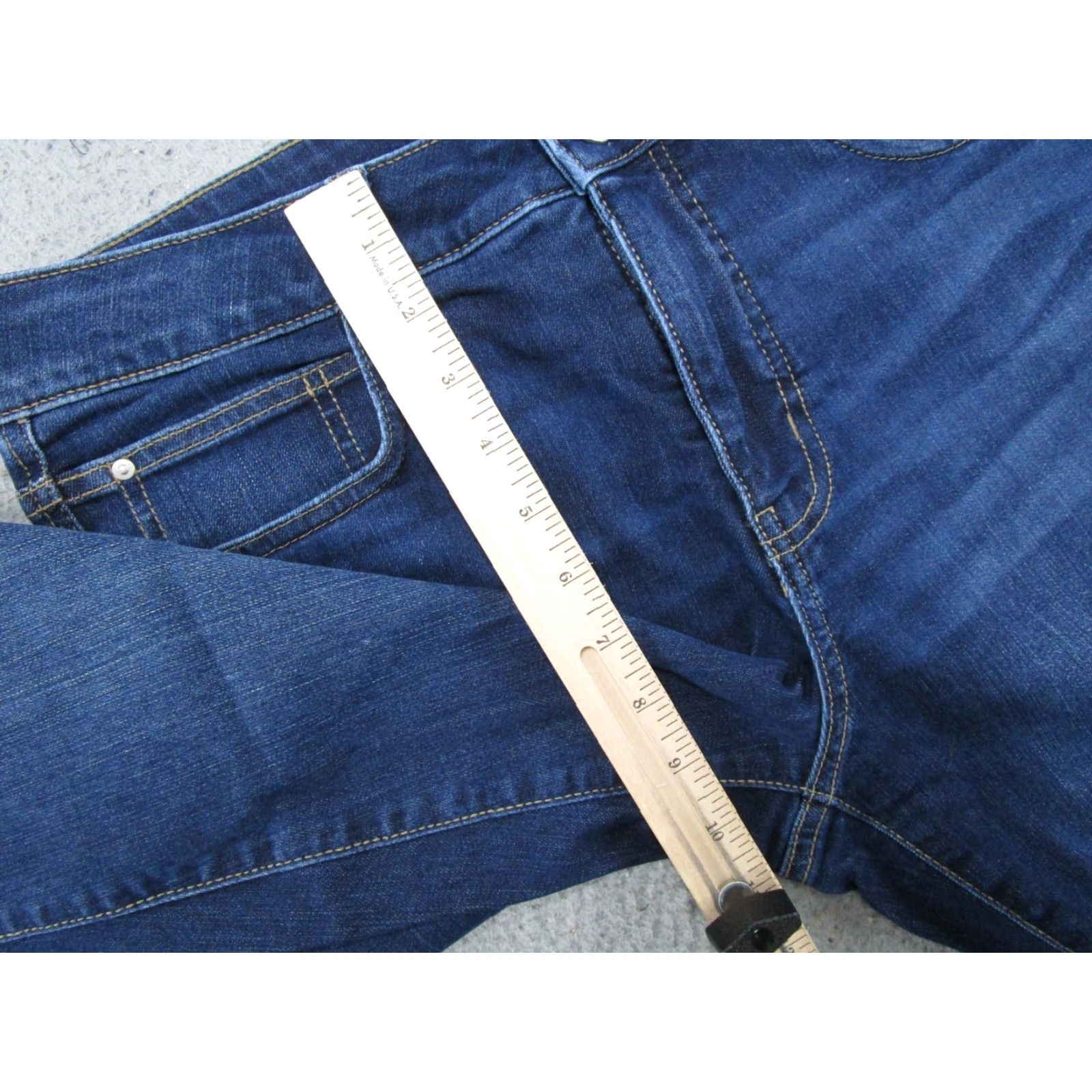 Vintage Maurices High Rise Denim Skinny Ankle Jeans Blue 12 Womens Stretch 5-Pocket Maurices Everflex Jeans Size 12 Size 34" / US 12 / IT 48 - 7 Thumbnail