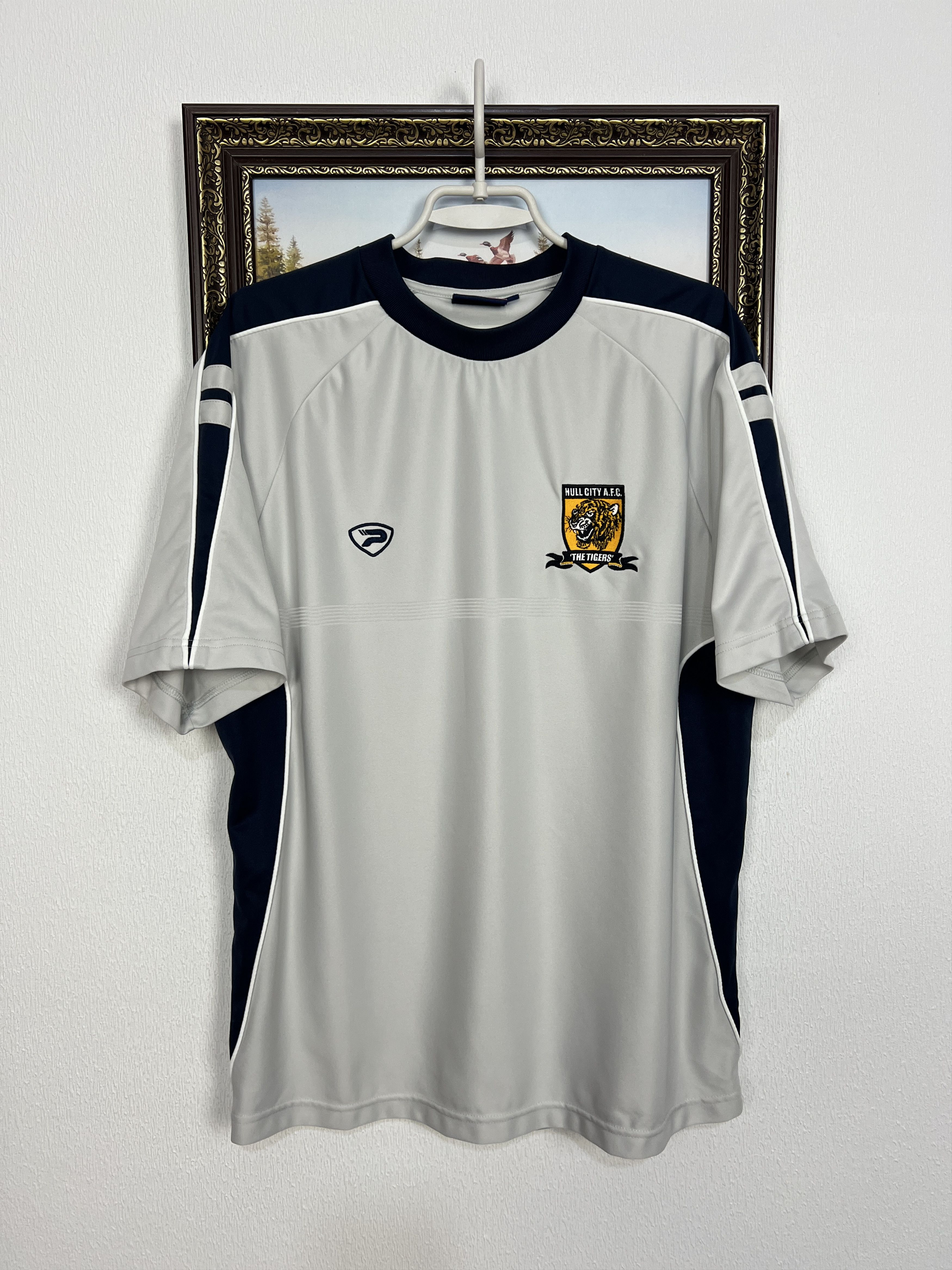 Vintage 2000's Patrick Hull City Football Train Shirt Jersey Trikot Size US L / EU 52-54 / 3 - 1 Thumbnail