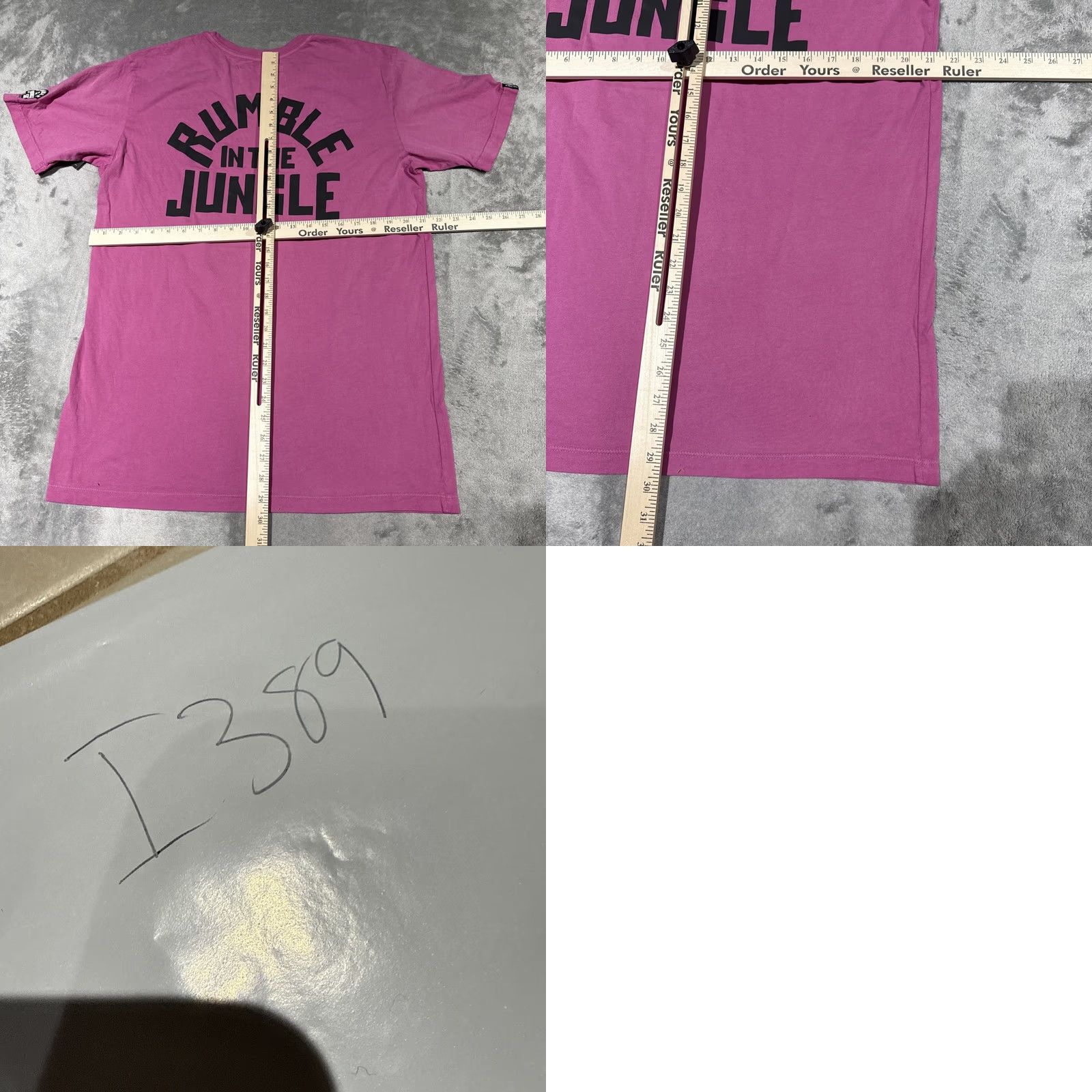 Roots Roots Of Fight T Shirt Mens XL Pink Cotton Muhammad Ali Rumble Young Man Rumble Sports Crew Neck Short Sleeve Regular Size US XL / EU 56 / 4 - 8 Thumbnail
