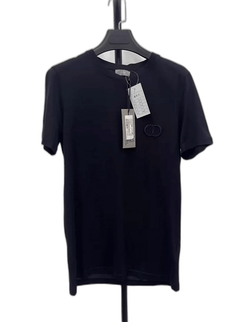 Dior DIOR Logo Embroidered Short Sleeve T-Shirt-yf Size US S / EU 44-46 / 1 - 1 Thumbnail