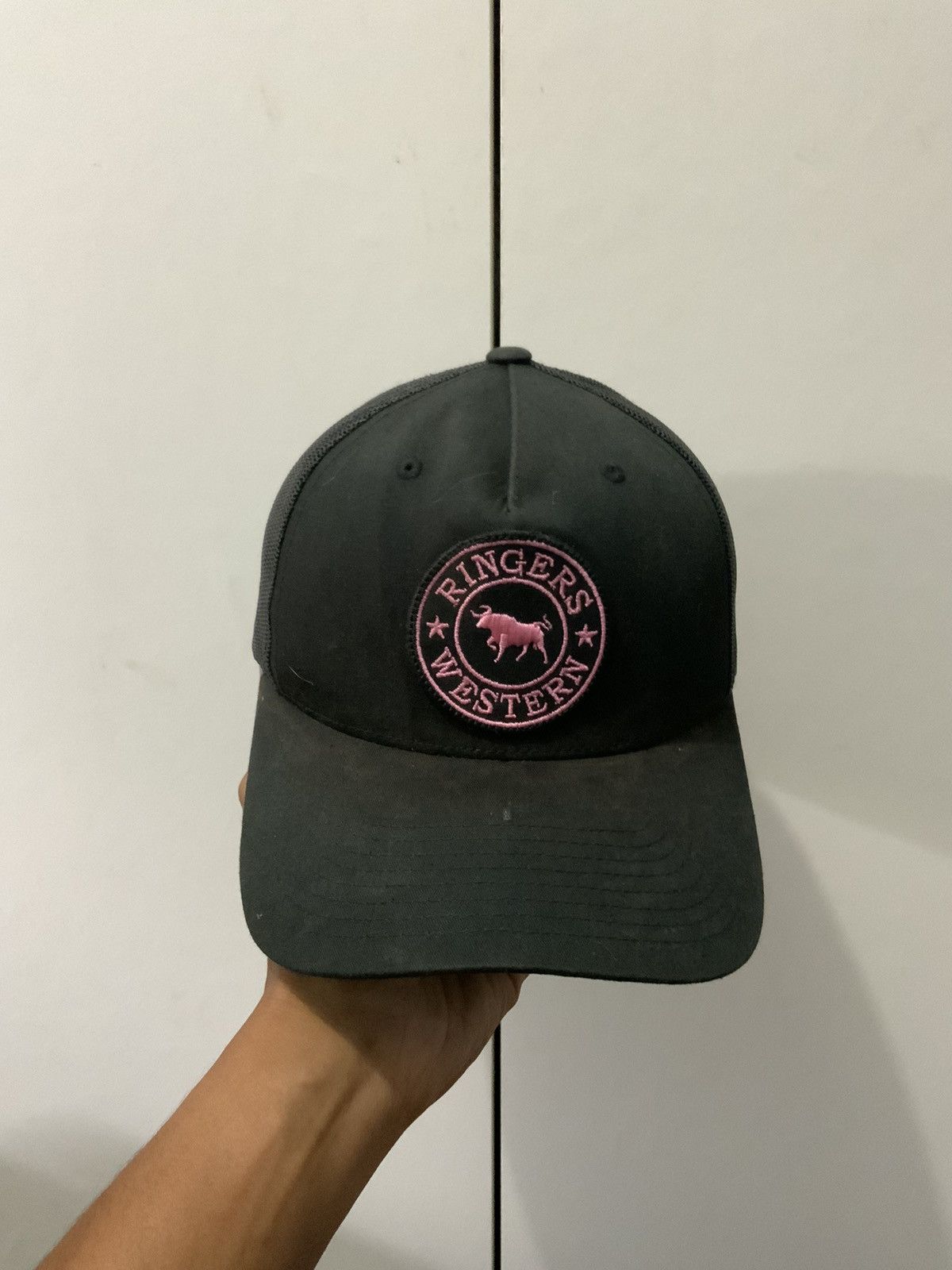 Japanese Brand Ringers Western Spellout Hat Size ONE SIZE - 5 Thumbnail