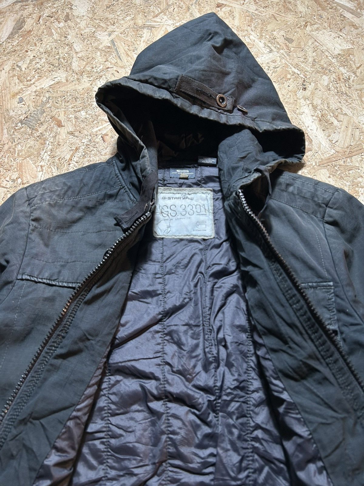 G-Star Vintage Y2K G Star Raw Tactical Zipper Hoodie Size US L / EU 52-54 / 3 - 9 Thumbnail