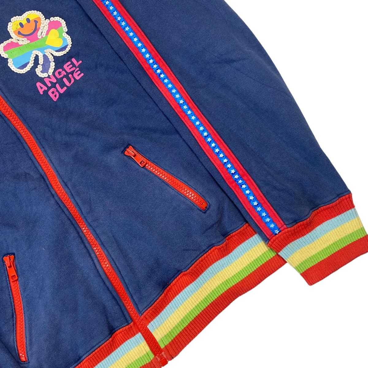 Angel Blue 2000s Angel Blue - Angels Love Tapped Star Track Jacket Size L / US 10 / IT 46 - 5 Thumbnail