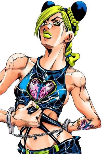 Anime Jojo Bizarre Adventure “JOLYNE CUJOH” Tees Size US L / EU 52-54 / 3 - 8 Thumbnail