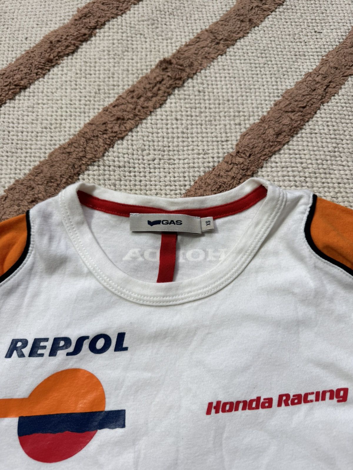GAS VINTAGE REPJOL HONDA GAS WMNS SLIM T SHIRT Size XS / US 0-2 / IT 36-38 - 3 Thumbnail