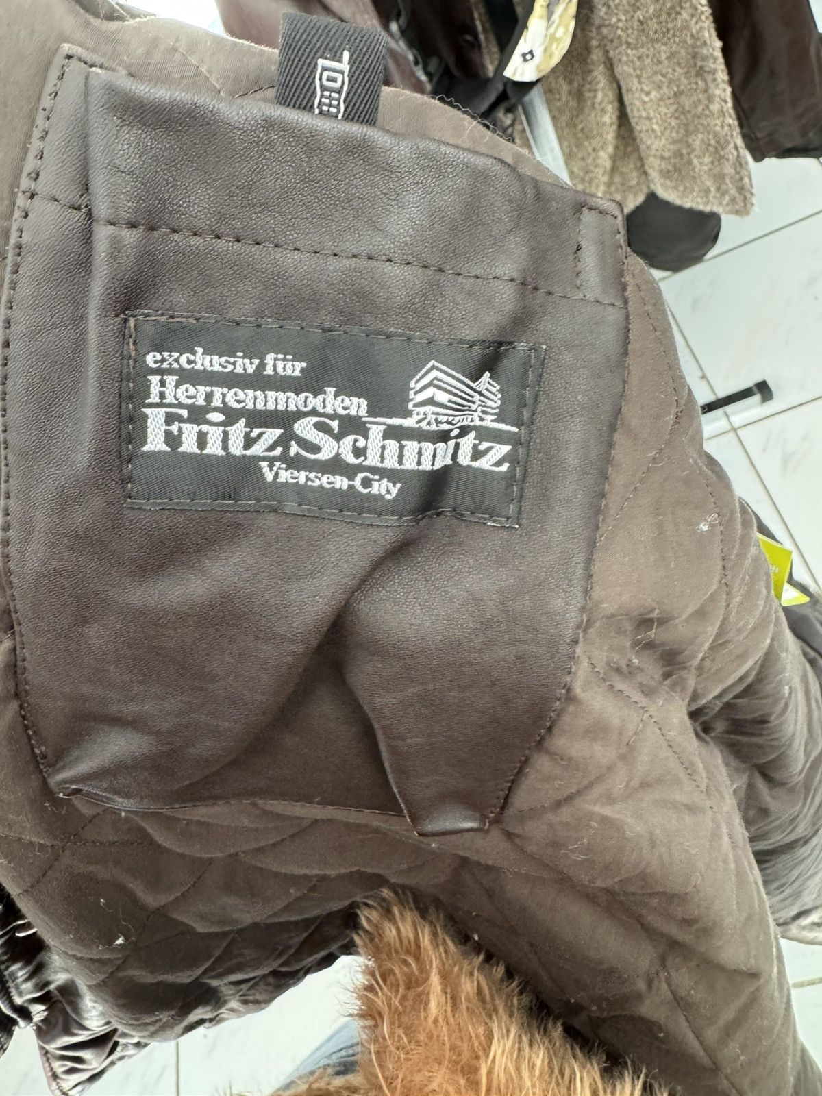 Other Heinz Bauer Leather jacket Size US L / EU 52-54 / 3 - 8 Thumbnail