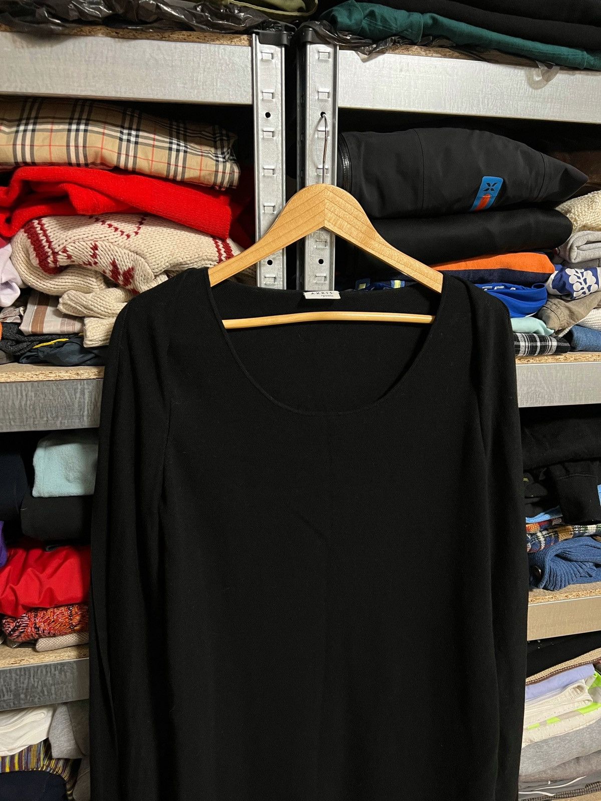 Akris × Designer AKRIS Punto Knit Dress With Attached Hidden Hook Cardigan Size M / US 6-8 / IT 42-44 - 4 Thumbnail