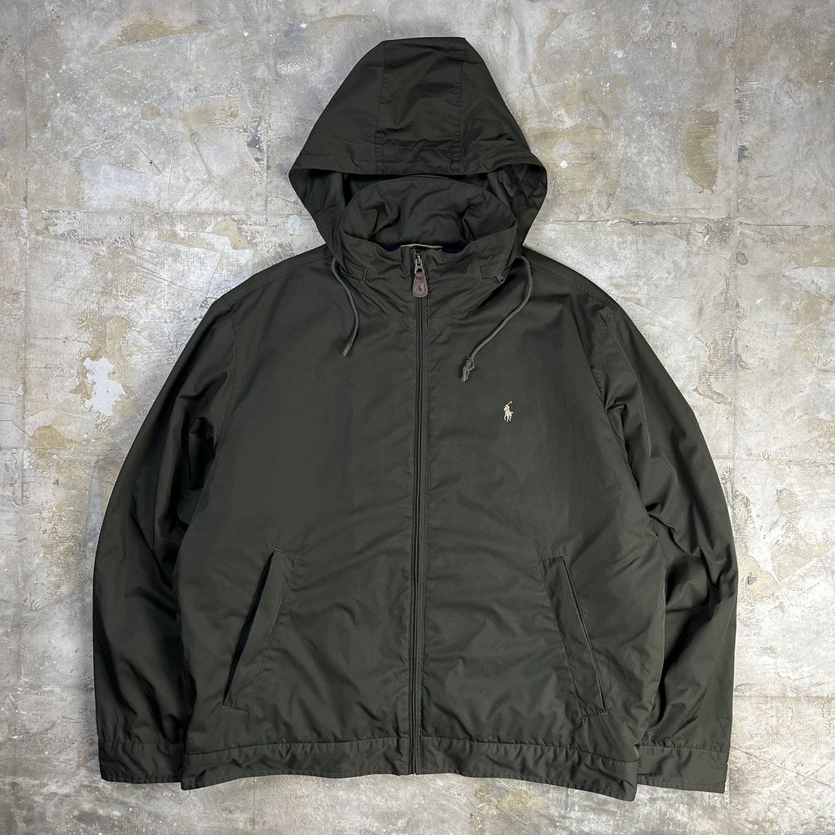 Polo Ralph Lauren Polo Ralph Lauren Fleece-Lined Stowable-Hood Zip Jacket Size US L / EU 52-54 / 3 - 1 Thumbnail