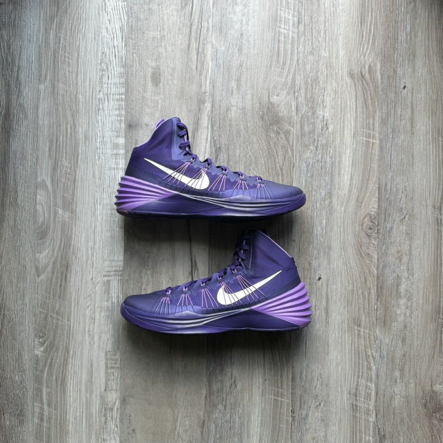 Nike Streetwear Vintage NIKE Zoom Hyperdunk 2013 TB Dark Purple 12M Grailed