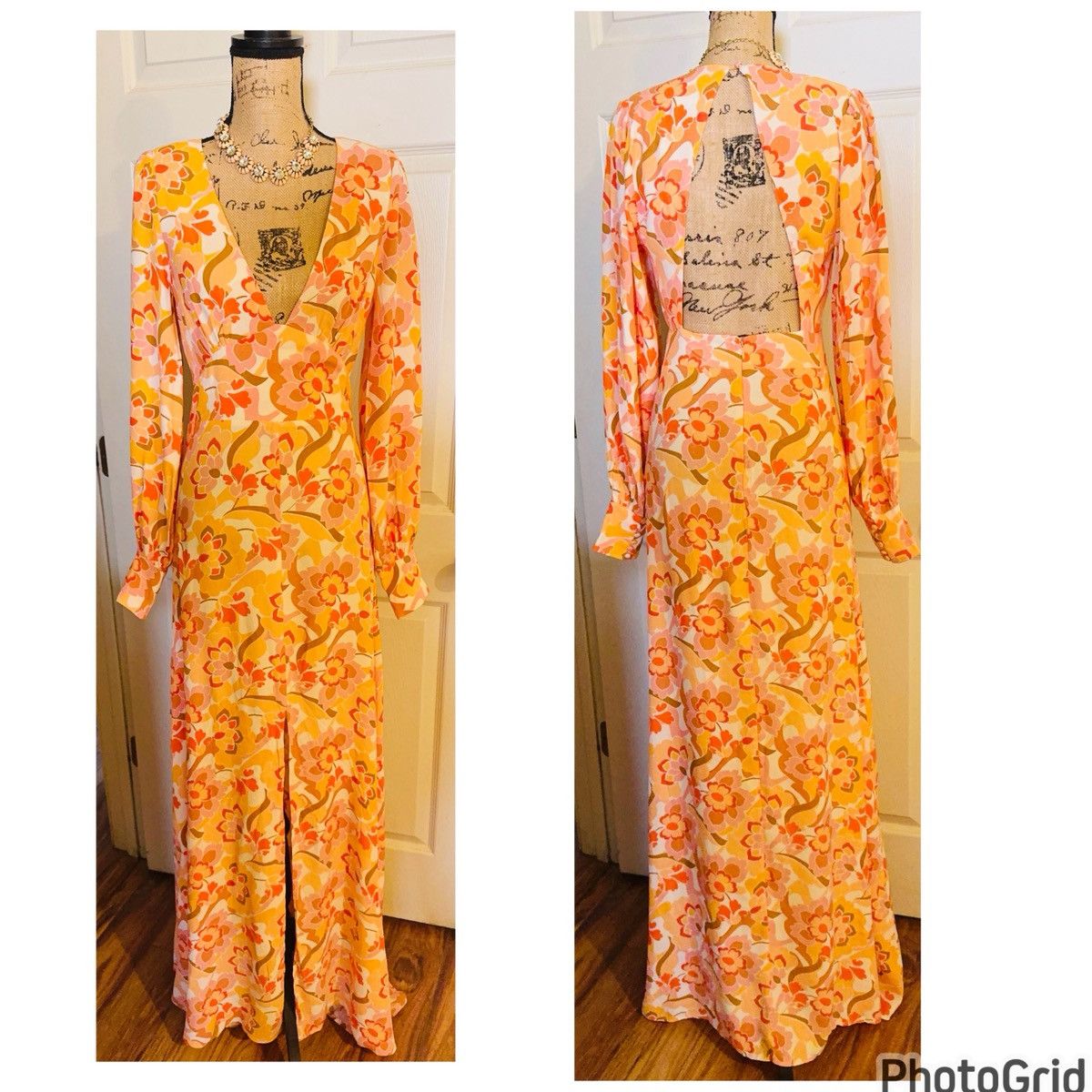 REVOLVE Revolve AFRM Floral Maxi Dress Size S / US 4 / IT 40 - 16 Thumbnail