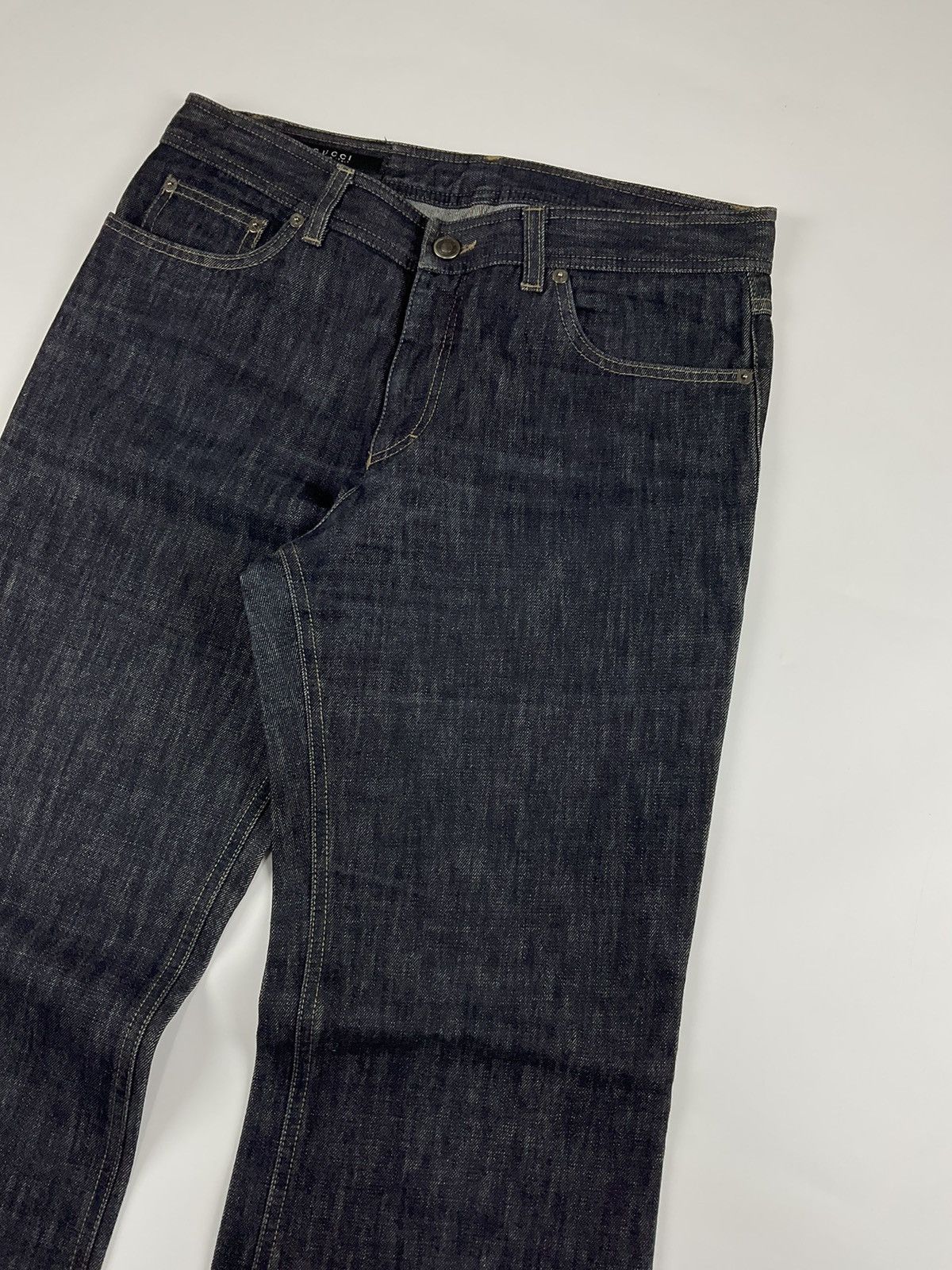 Gucci Gucci x Tom Ford S/S'02 Flared Denim Size US 32 / EU 48 - 4 Thumbnail