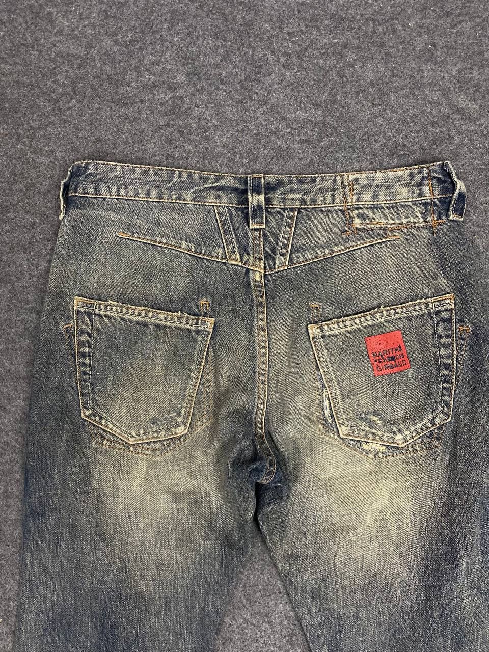 Marithe + Francois Girbaud marithe francois girbaud distressed denim nice design Size US 32 / EU 48 - 3 Thumbnail